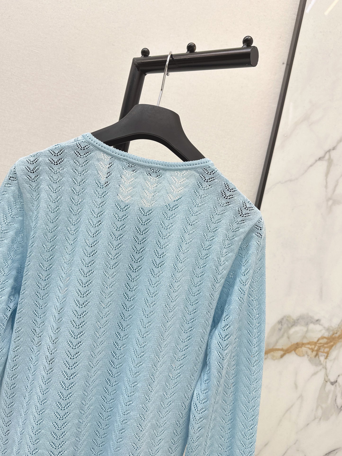 26SS NEW hollow knitted cardigan