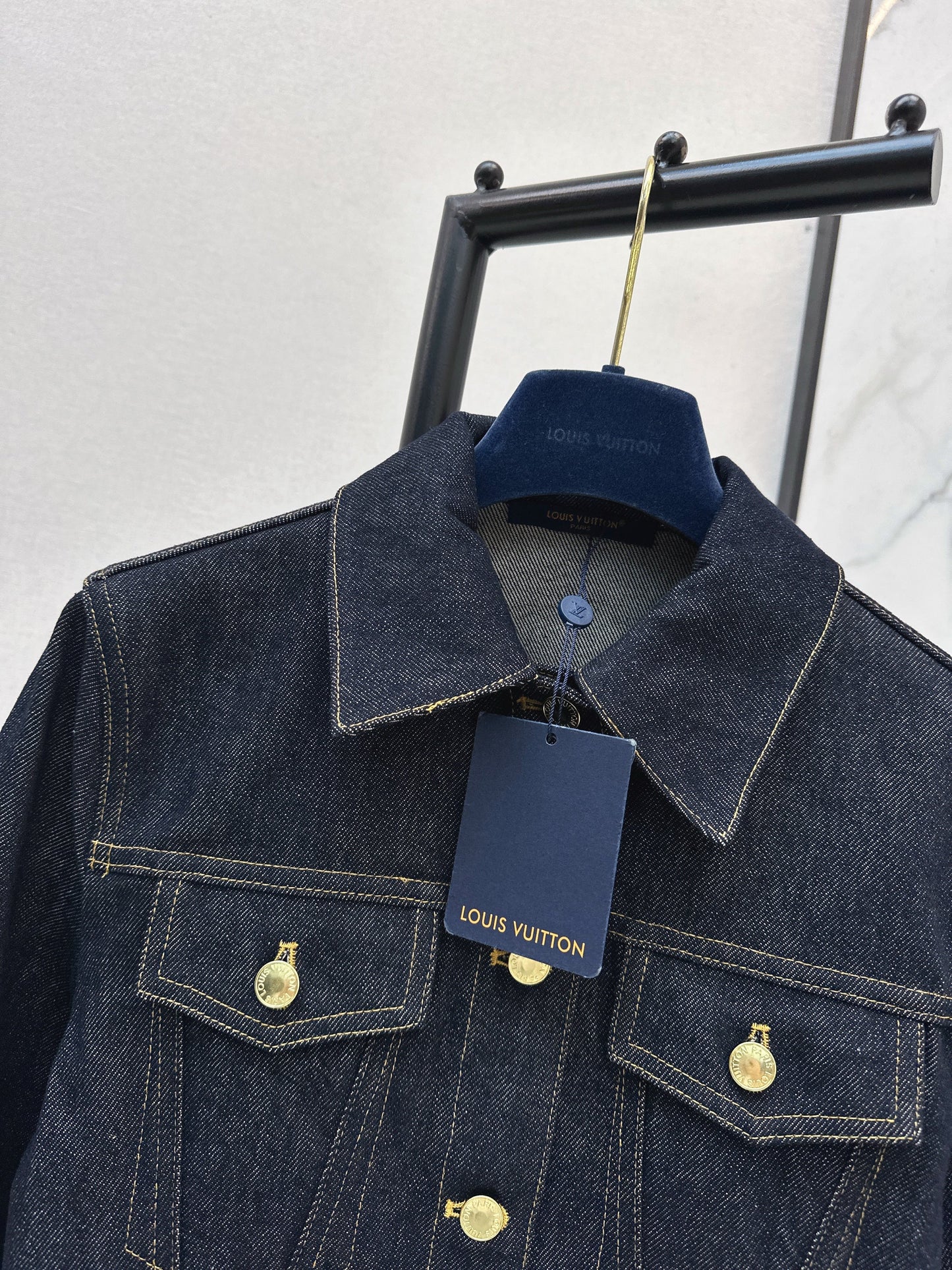 26SS NEW cinched-waist denim jacket
