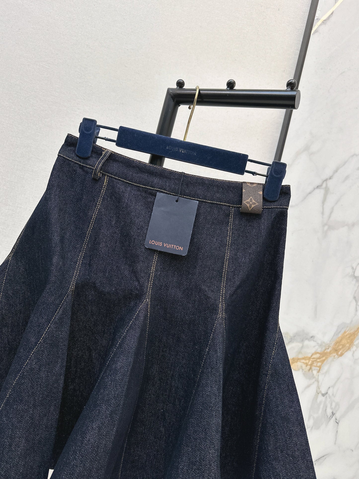 26SS NEW A-line denim skirt