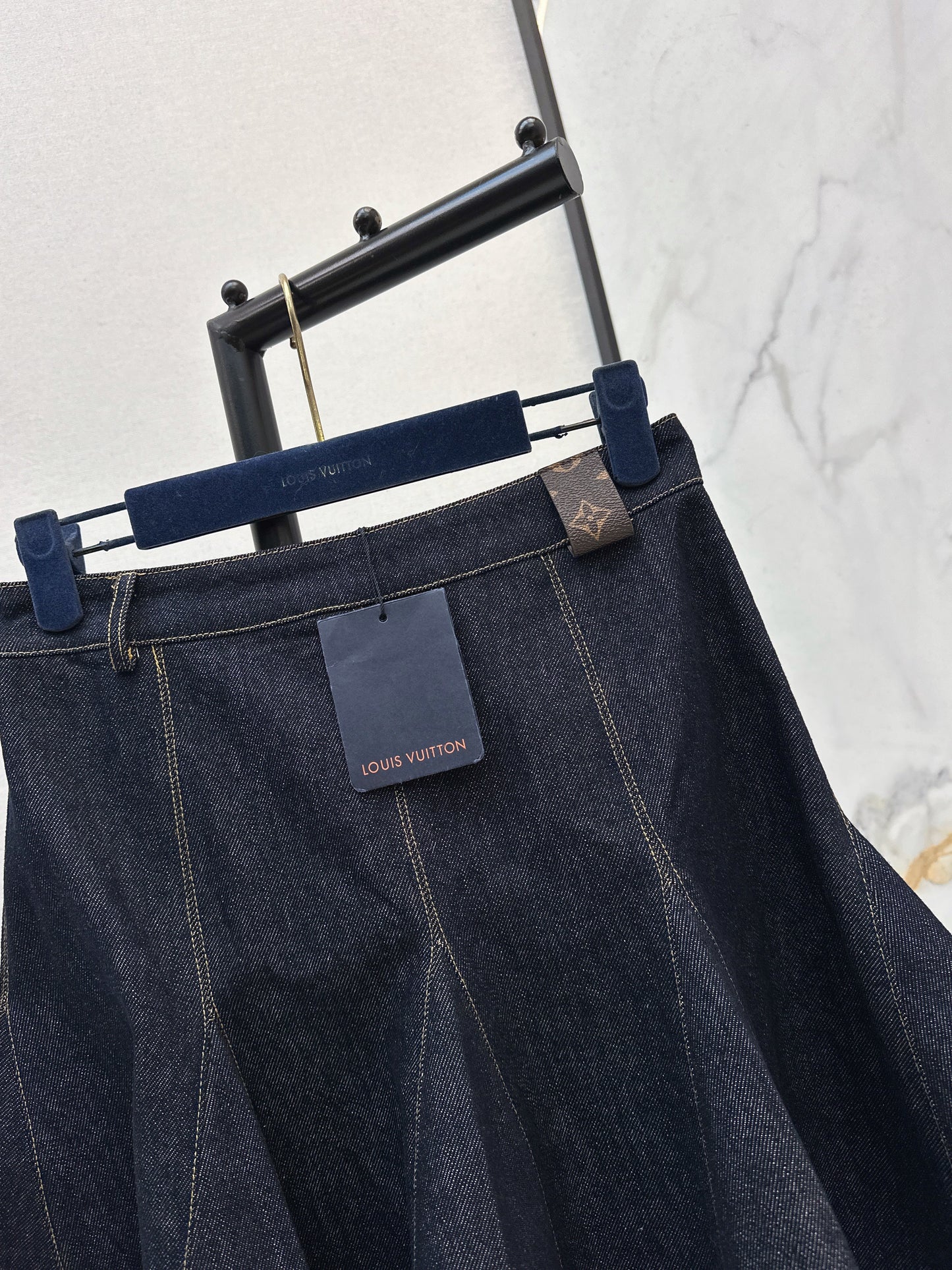 26SS NEW A-line denim skirt