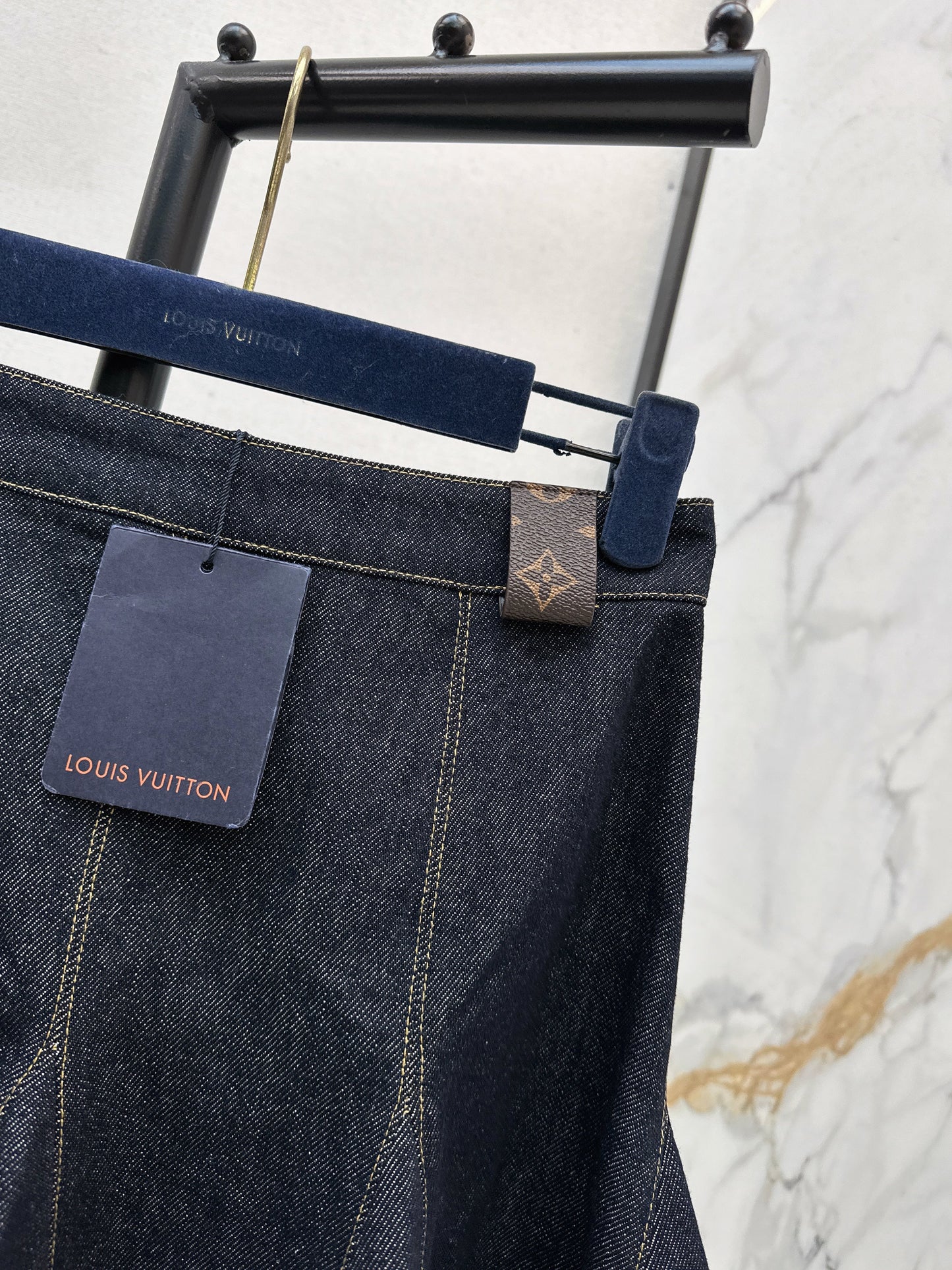 26SS NEW A-line denim skirt