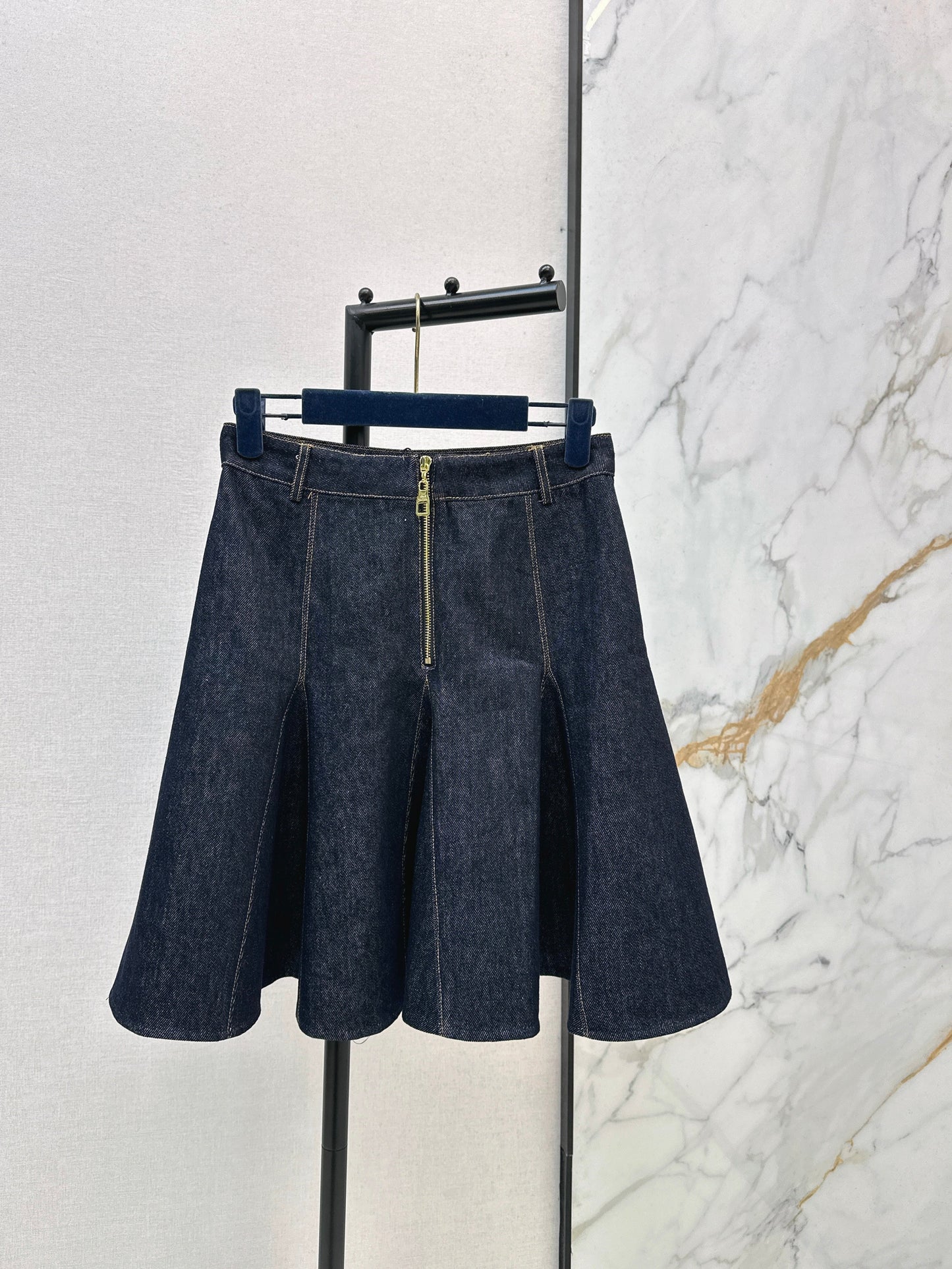 26SS NEW A-line denim skirt