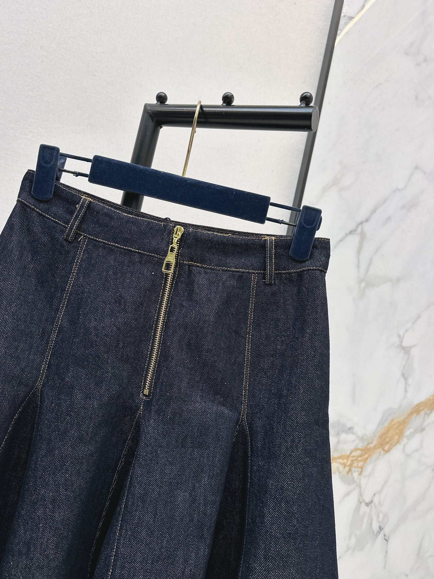 26SS NEW A-line denim skirt