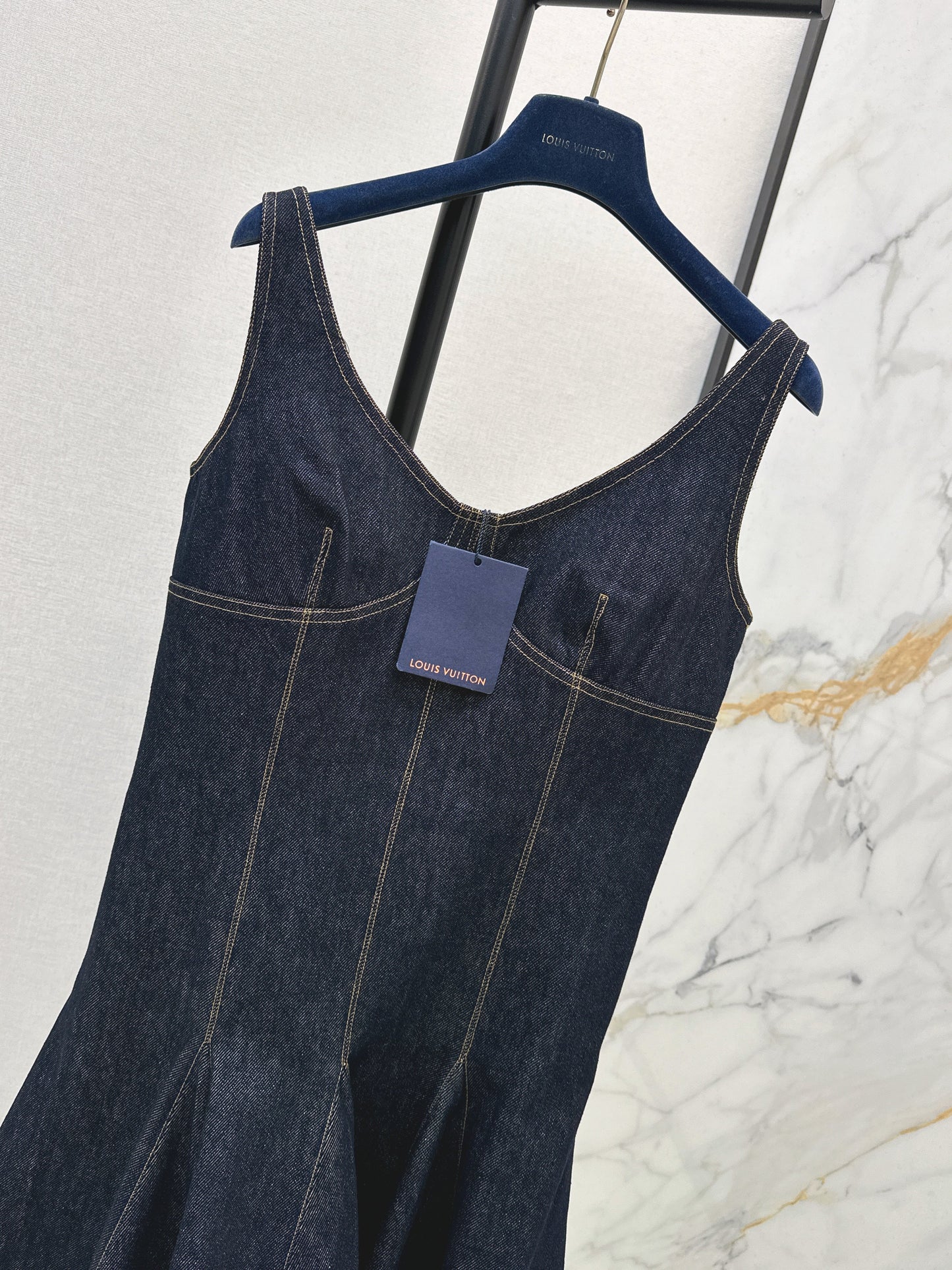 26SS NEW denim slip dress