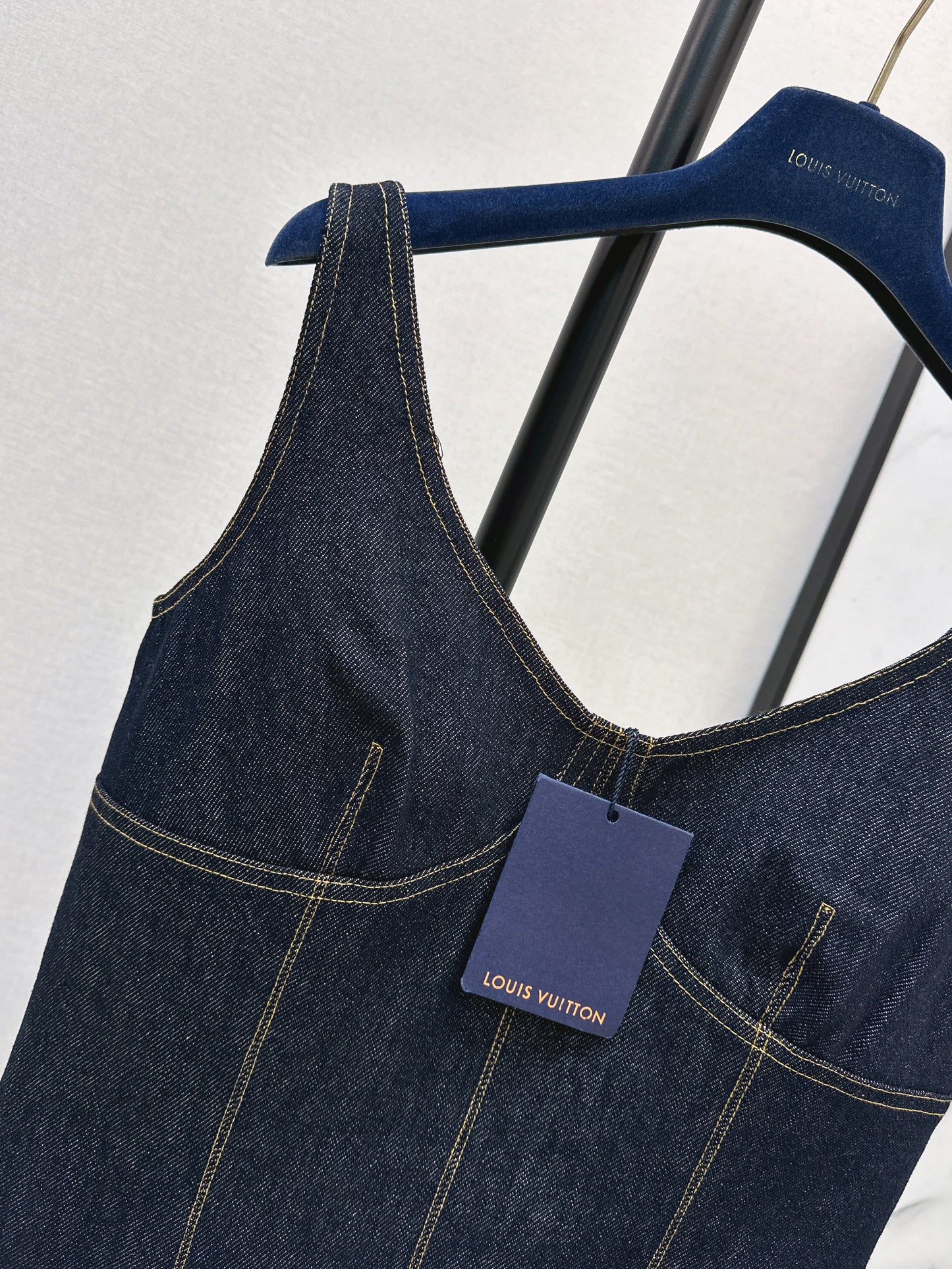 26SS NEW denim slip dress