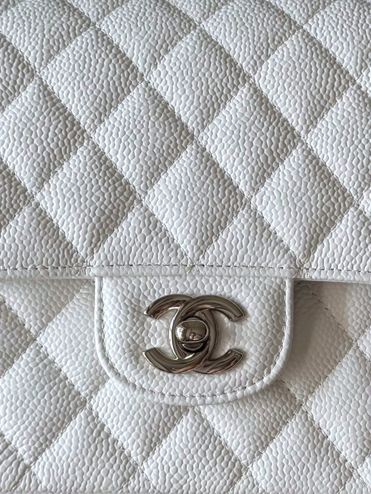 🔥Highest Quality🔥26SS NEW Original Haas large ball caviar lining imported lambskin chain bag