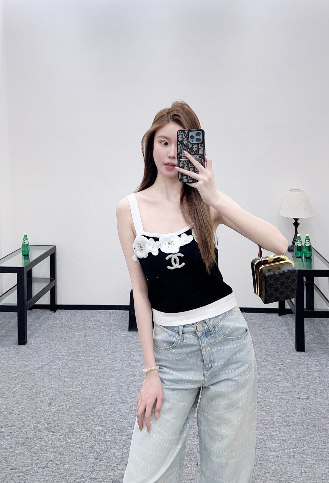 26SS NEW Knitted camisole