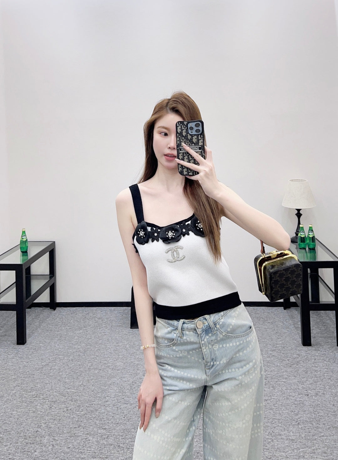 26SS NEW Knitted camisole