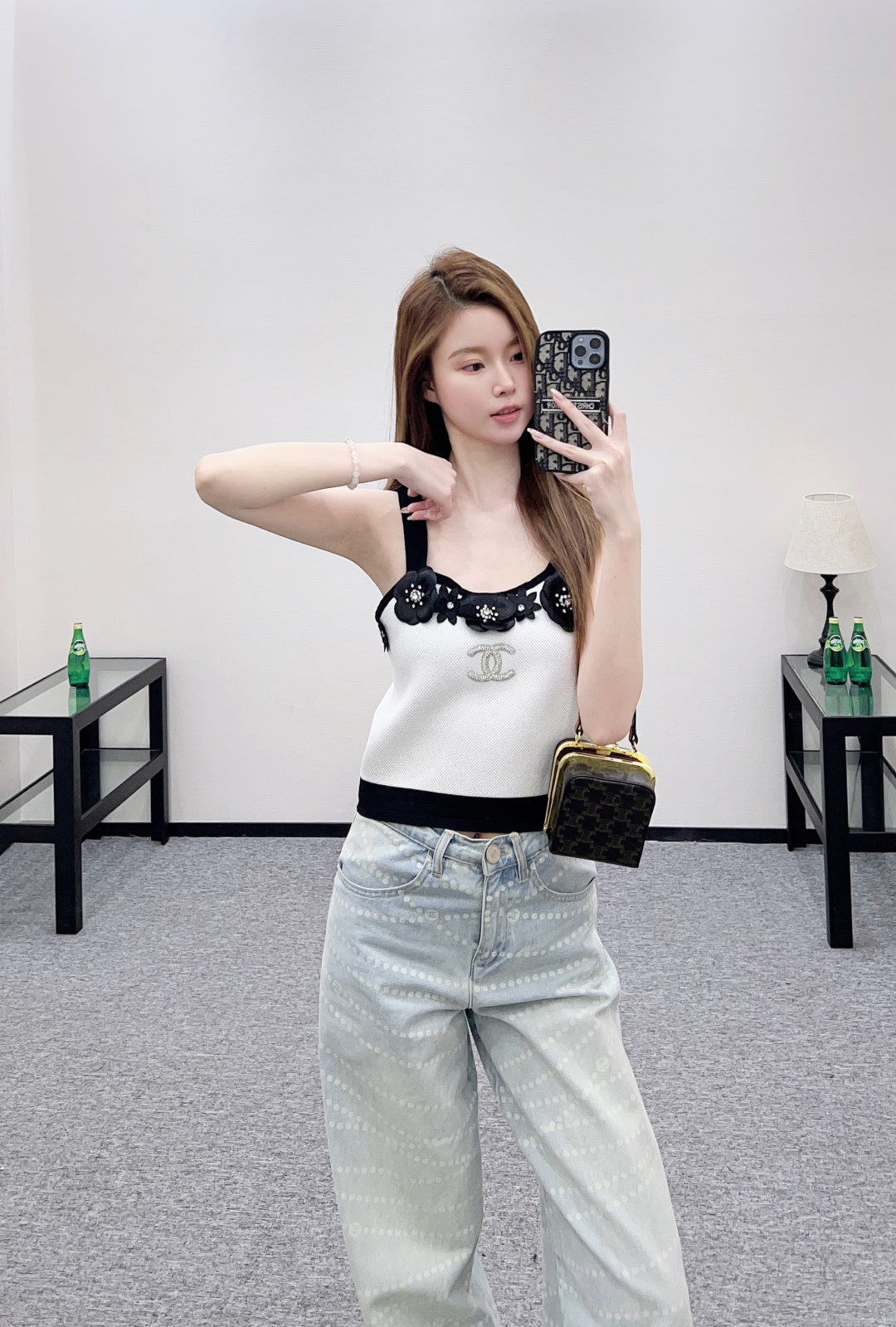 26SS NEW Knitted camisole