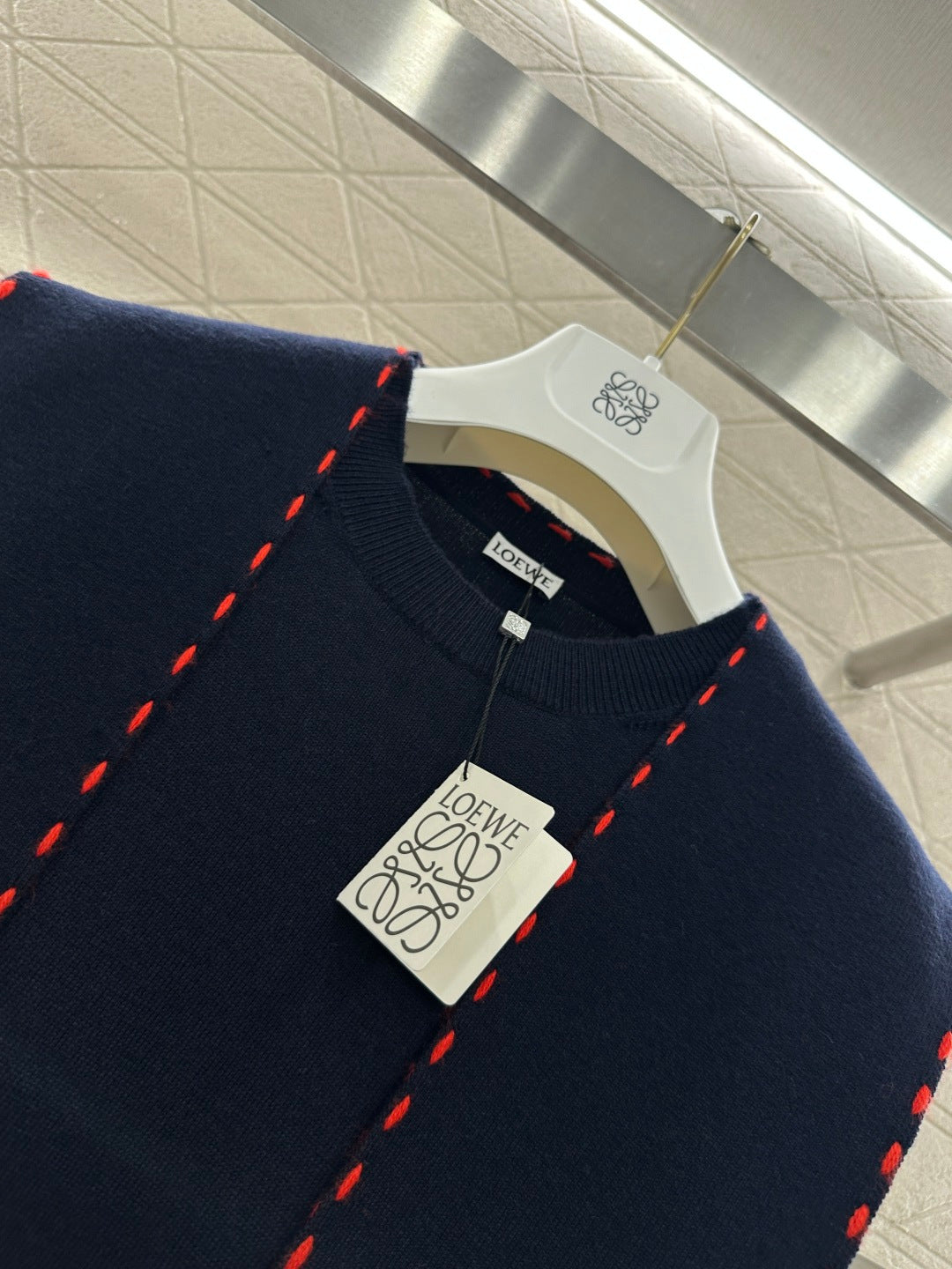 26SS NEW Shawl knit sweater