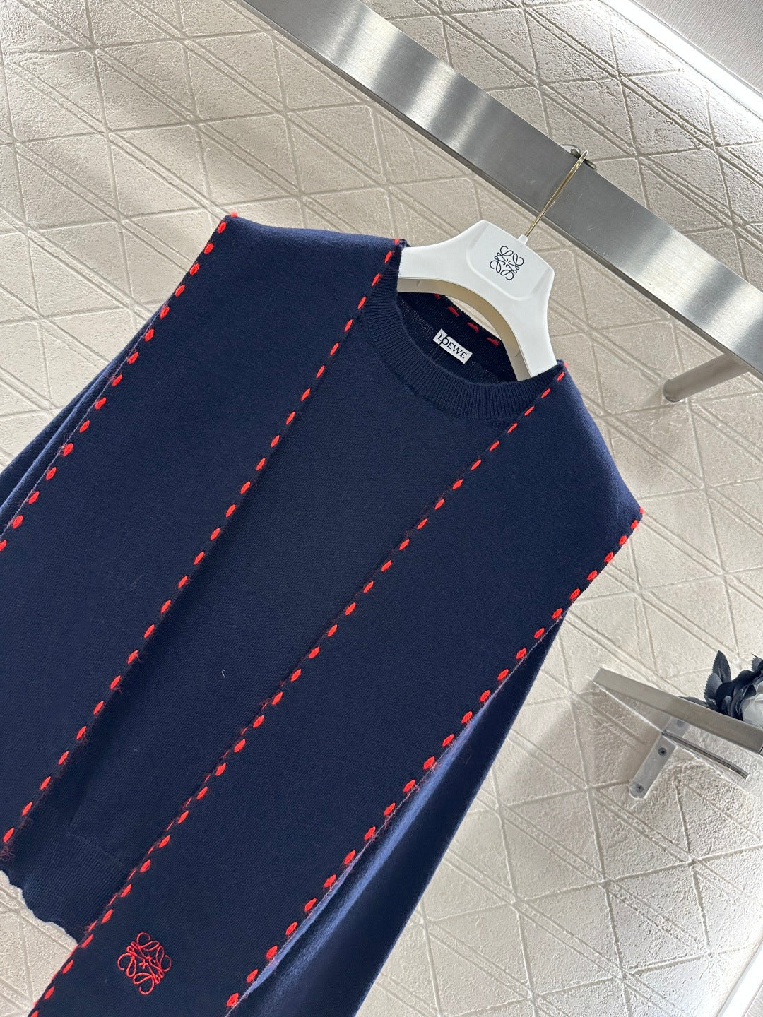 26SS NEW Shawl knit sweater