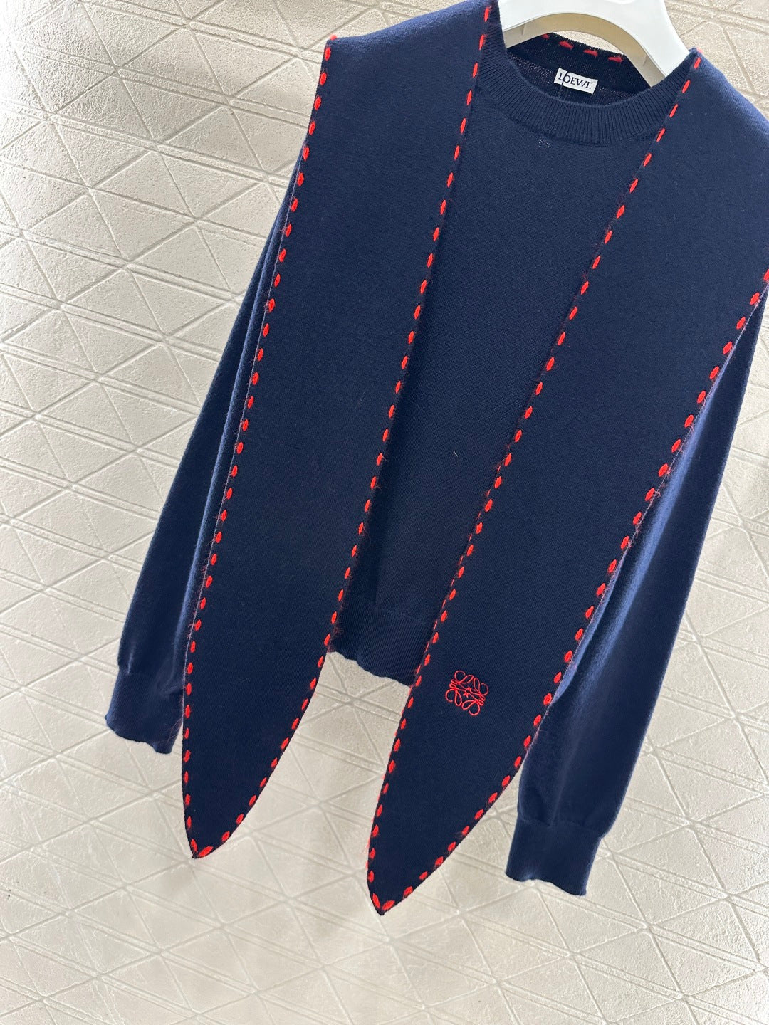 26SS NEW Shawl knit sweater