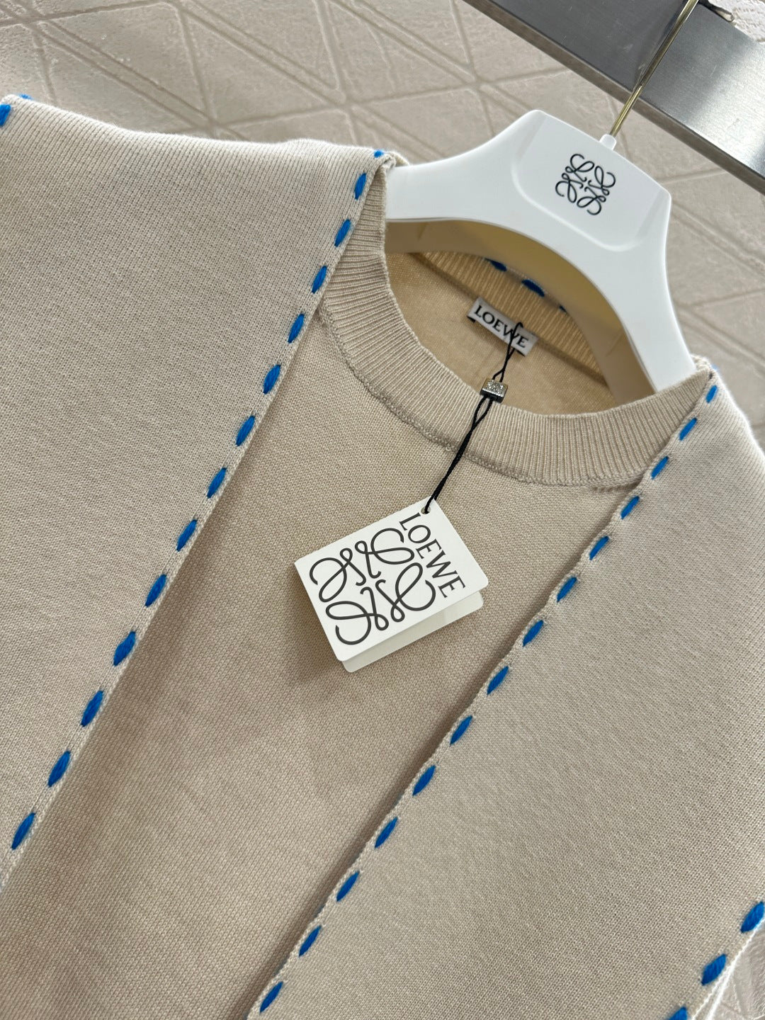26SS NEW Shawl knit sweater