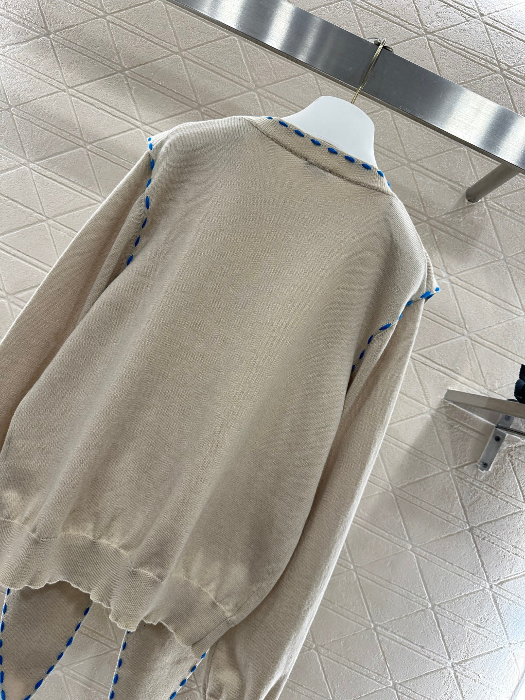 26SS NEW Shawl knit sweater