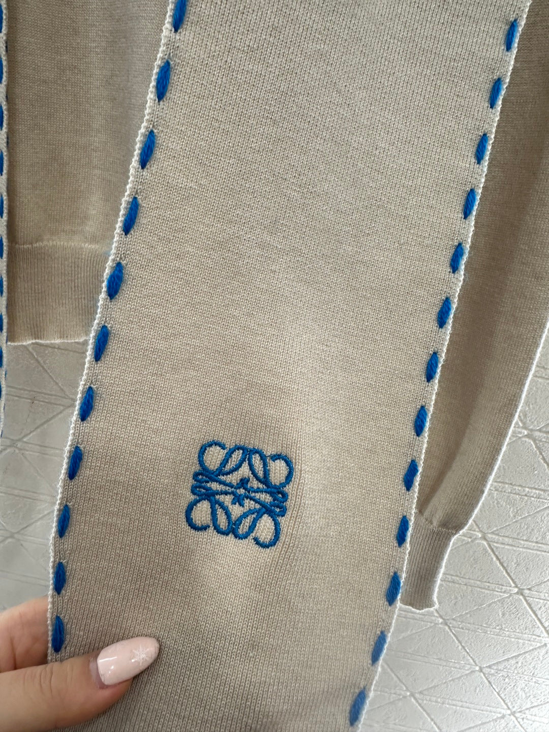 26SS NEW Shawl knit sweater