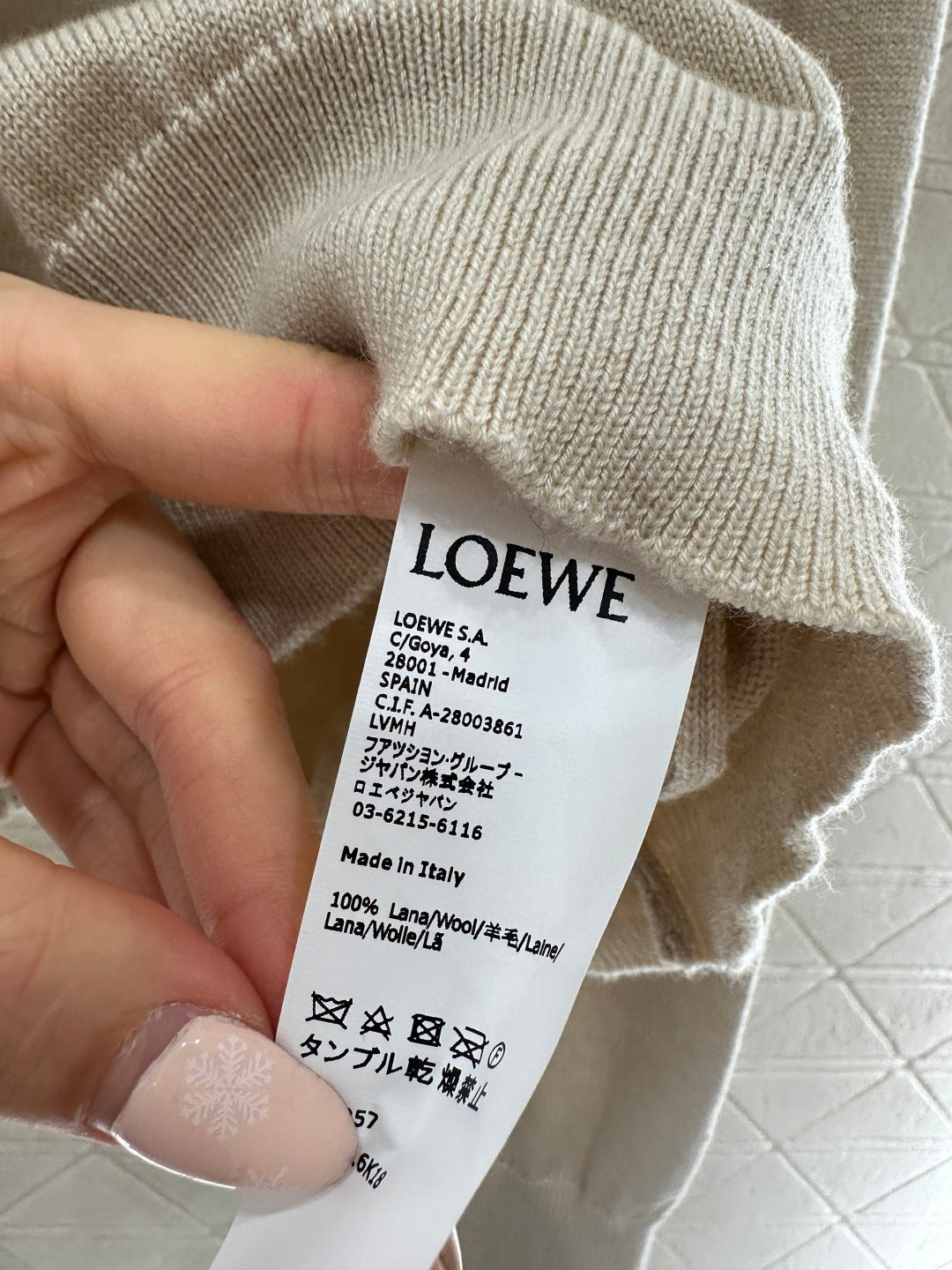 26SS NEW Shawl knit sweater