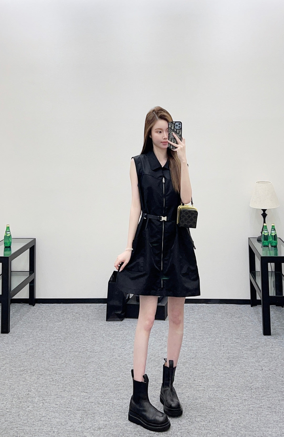 26SS NEW Pinafore dress