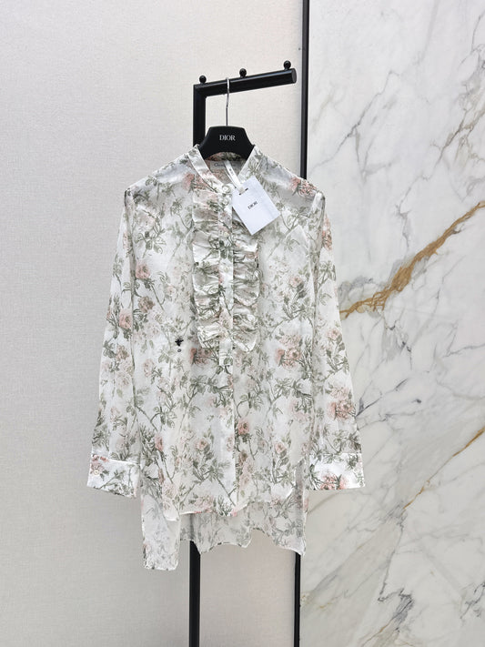 26SS NEUE Hemden mit Blumenmuster
