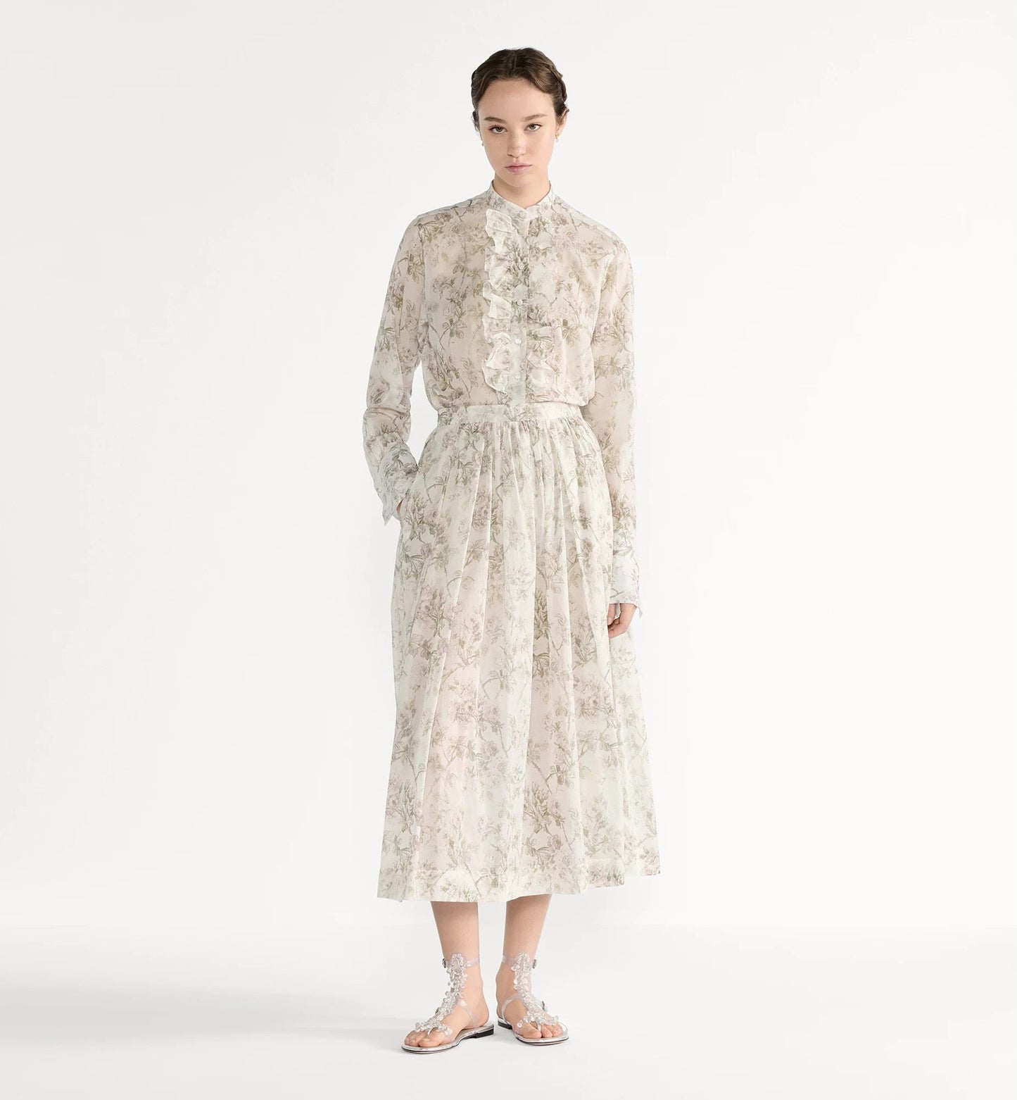 26SS NEW flower print skirts