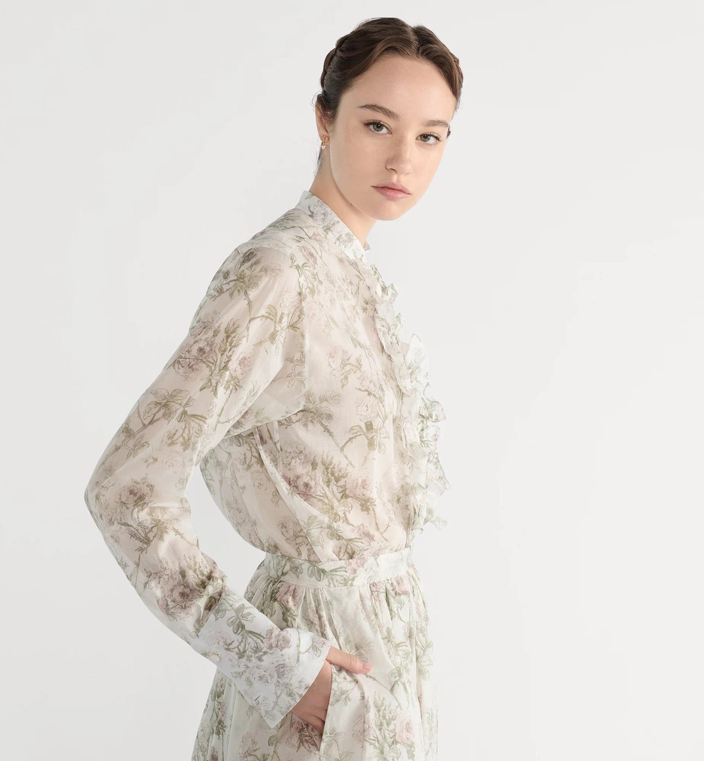 26SS NEW flower print shirts