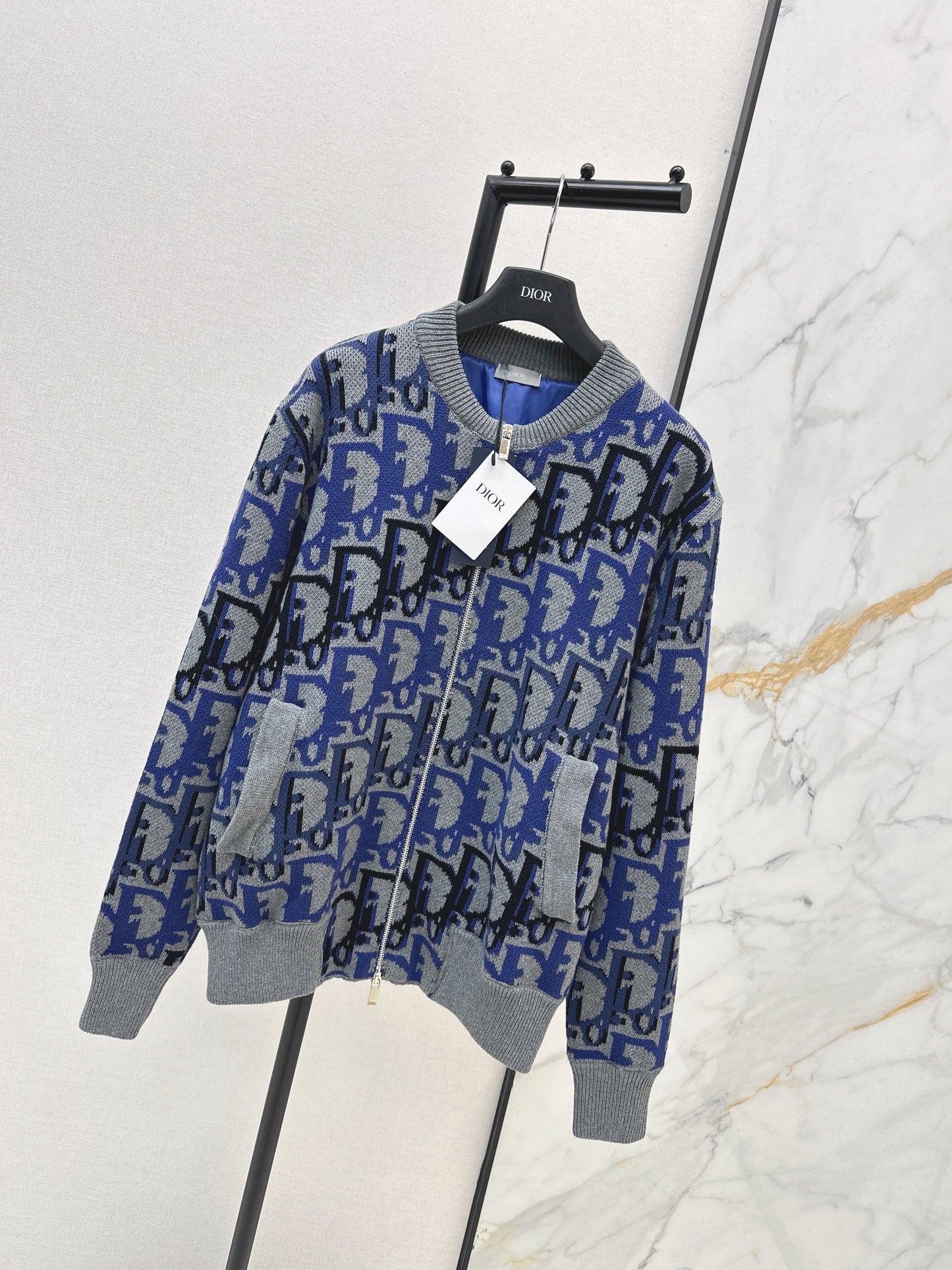 26SS NEW zip-up wool cardigan