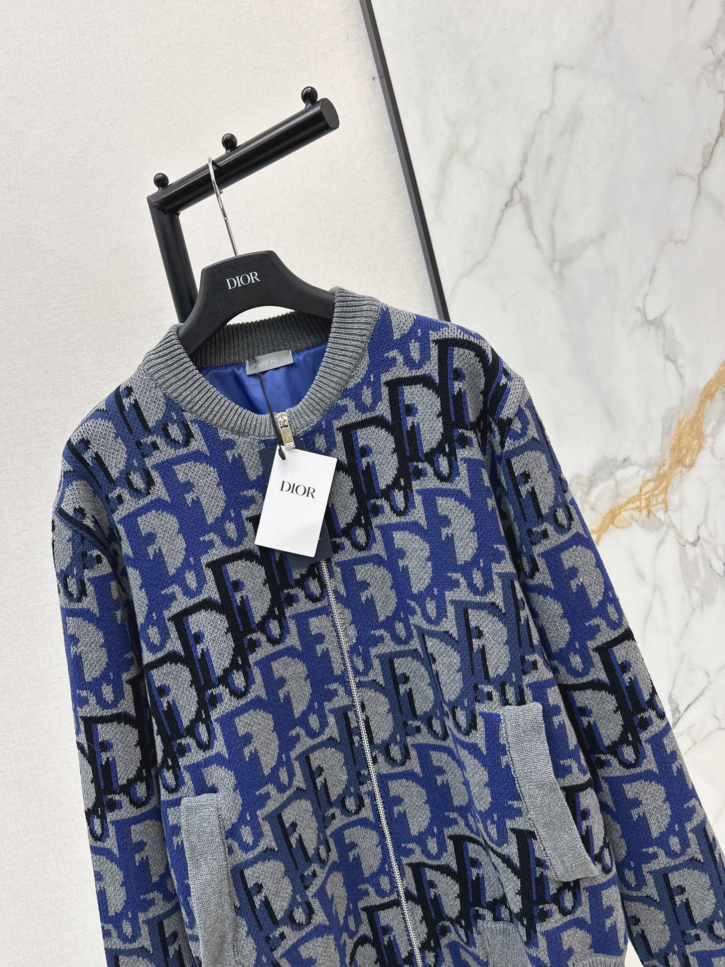 26SS NEW zip-up wool cardigan
