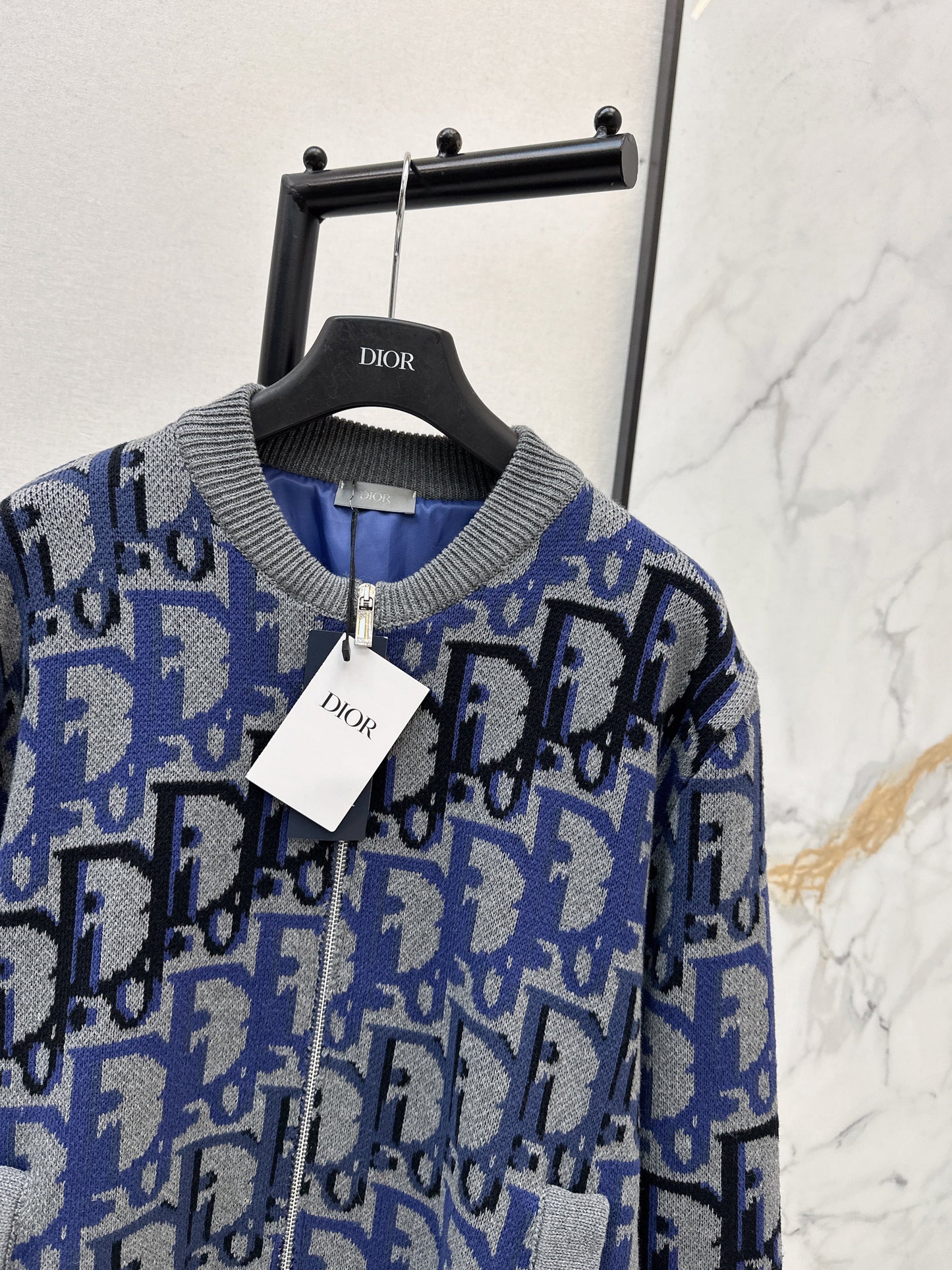 26SS NEW zip-up wool cardigan