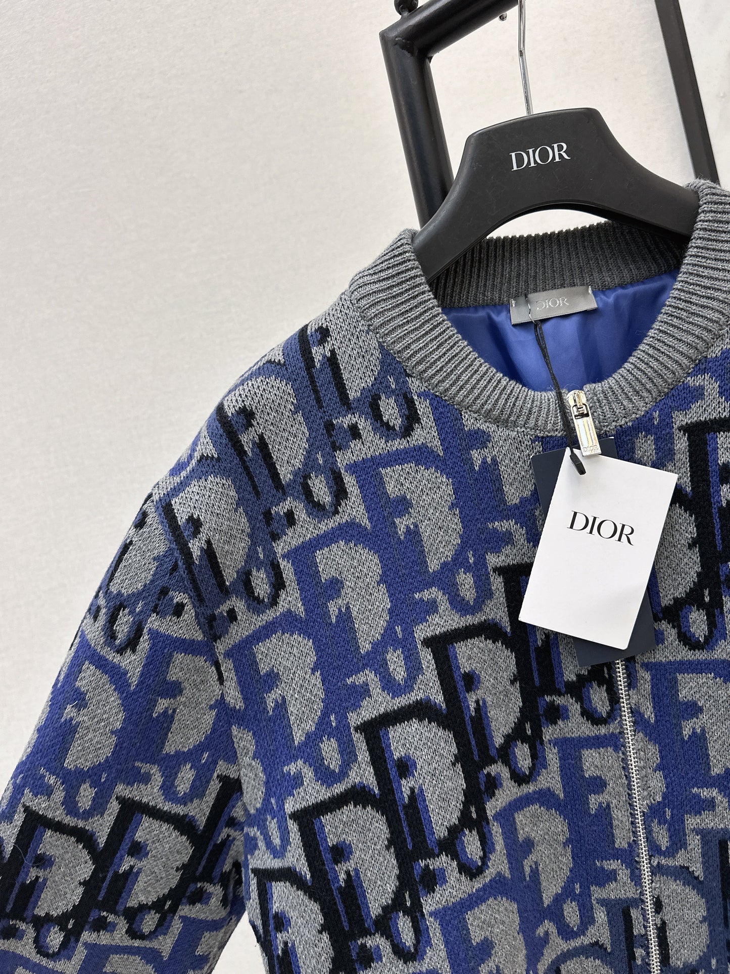 26SS NEW zip-up wool cardigan