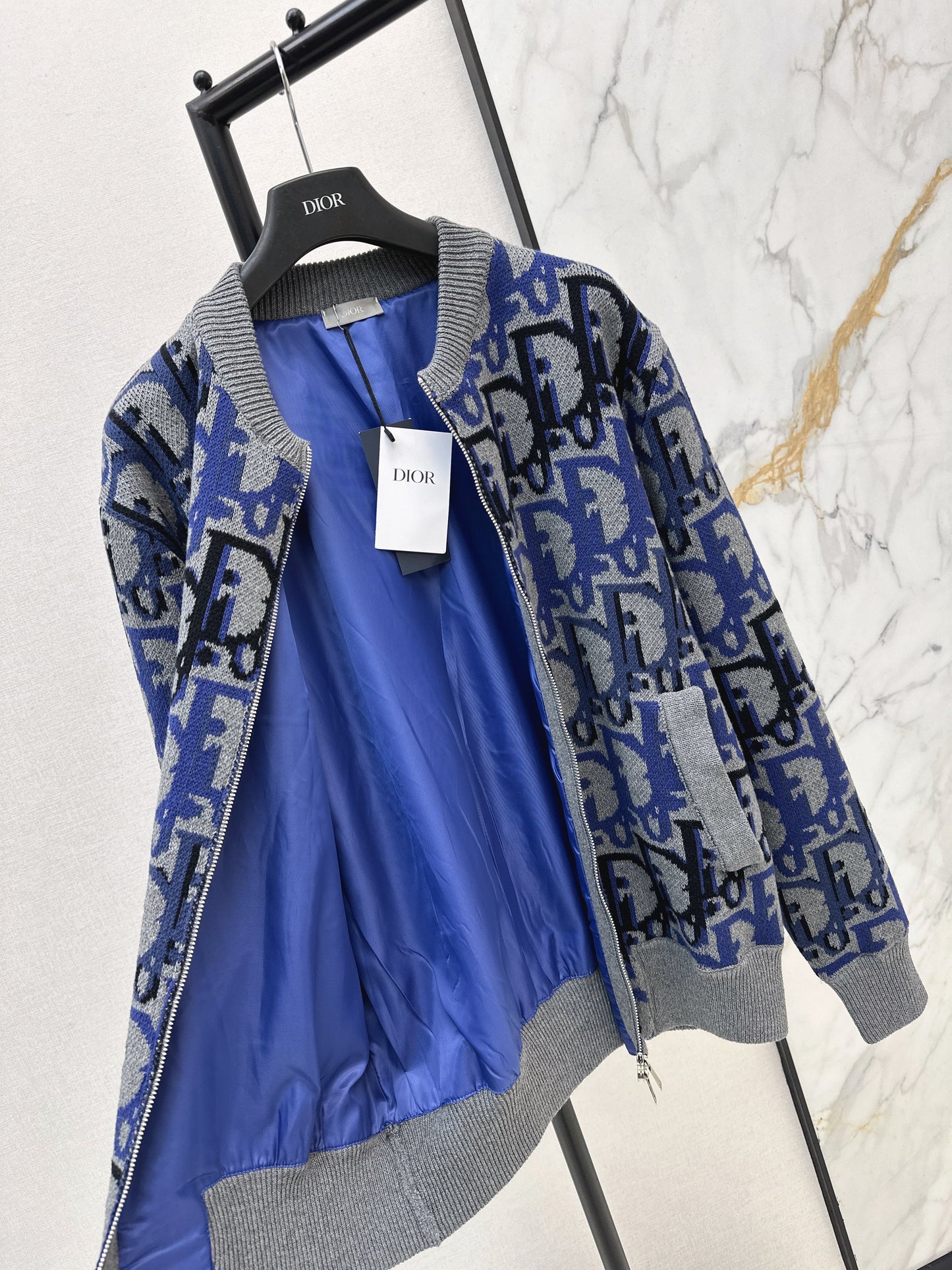 26SS NEW zip-up wool cardigan