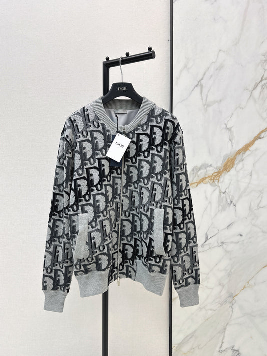 26SS NEW zip-up wool cardigan