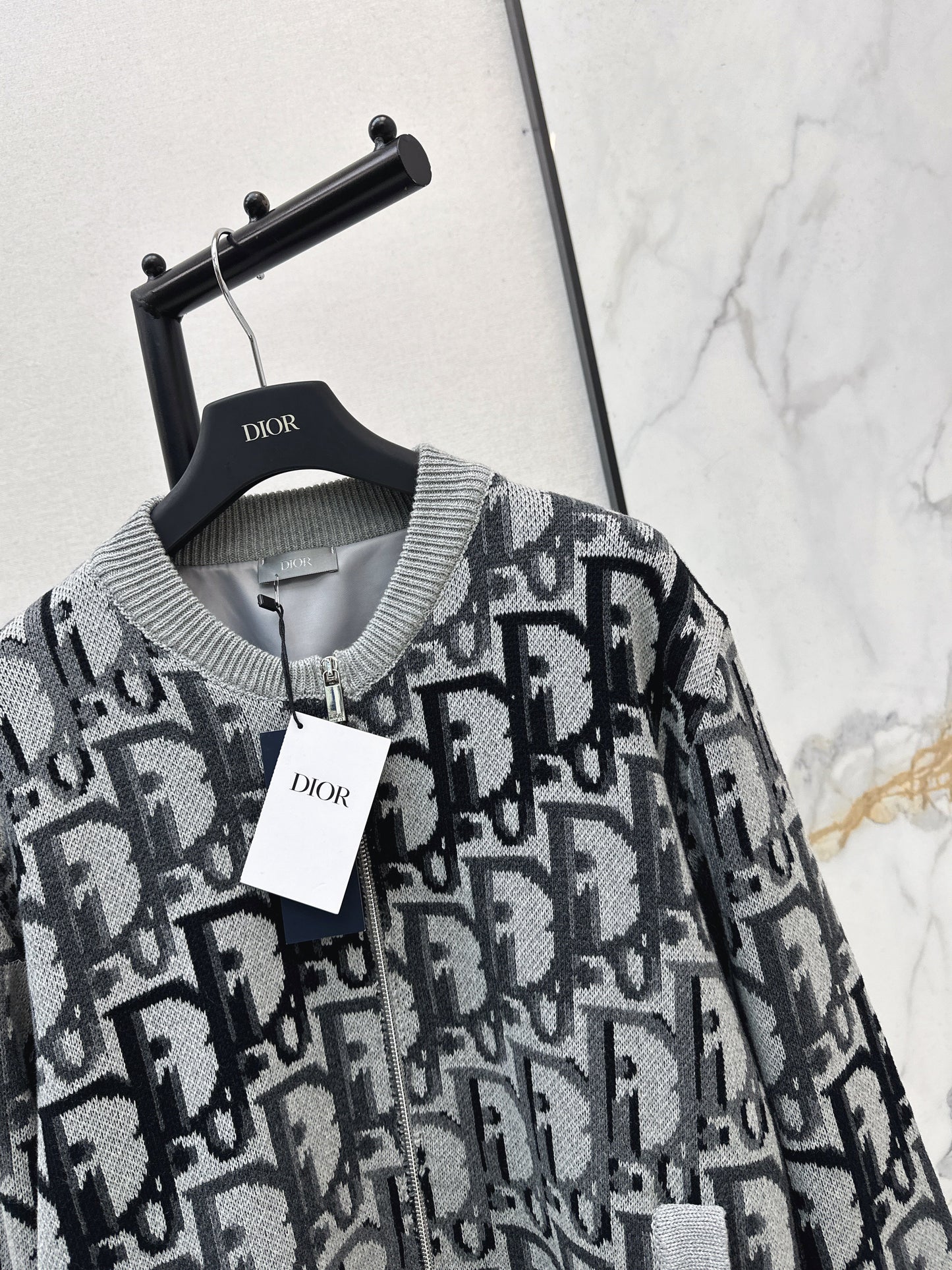 26SS NEW zip-up wool cardigan