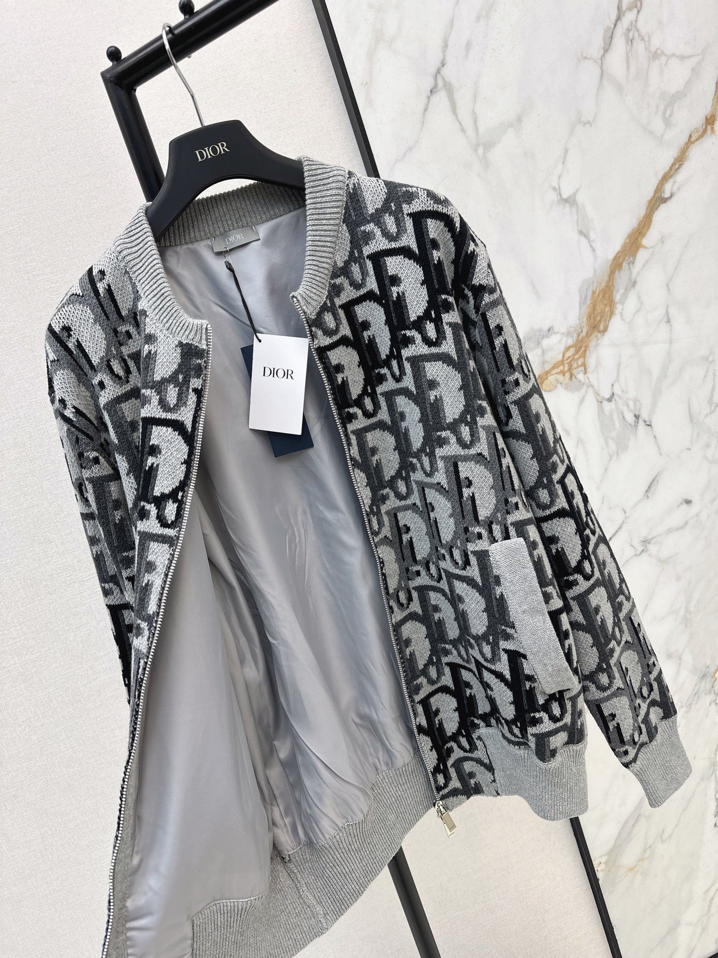 26SS NEW zip-up wool cardigan