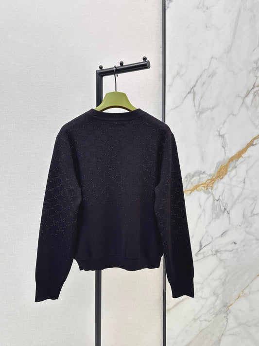 26SS NEW rhinestone cardigan