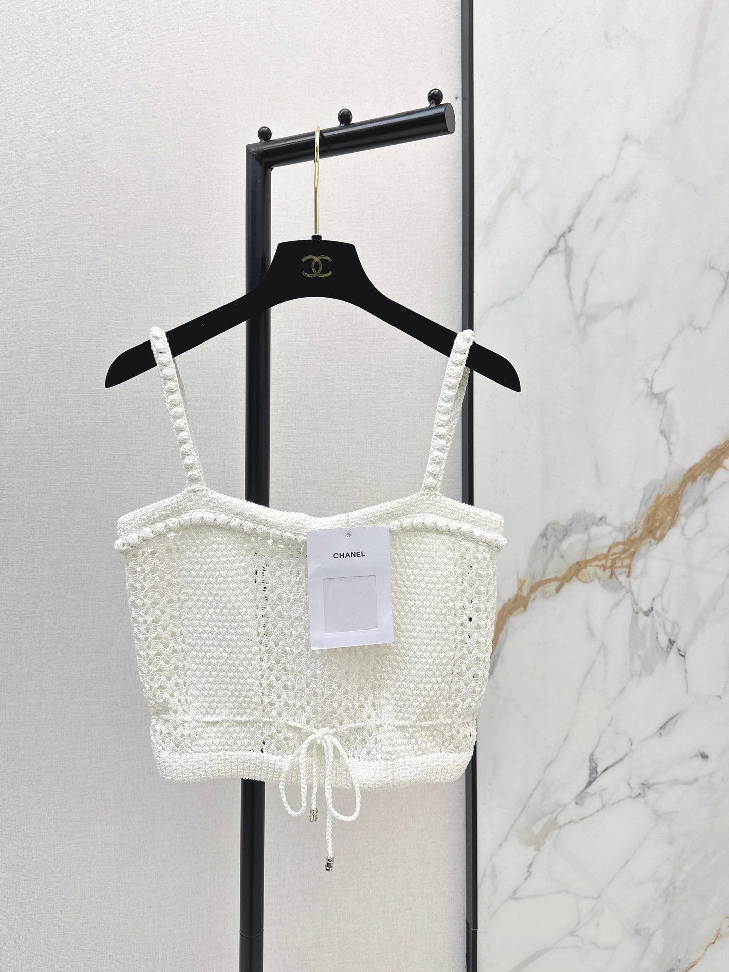 26SS NEW hollow knit slip vest