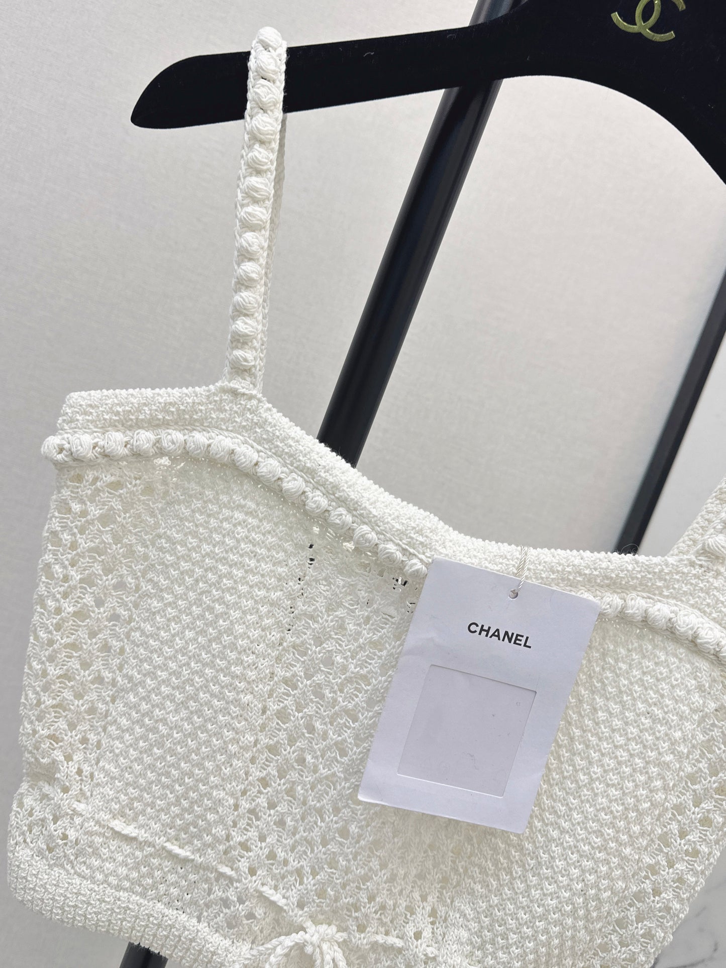 26SS NEW hollow knit slip vest