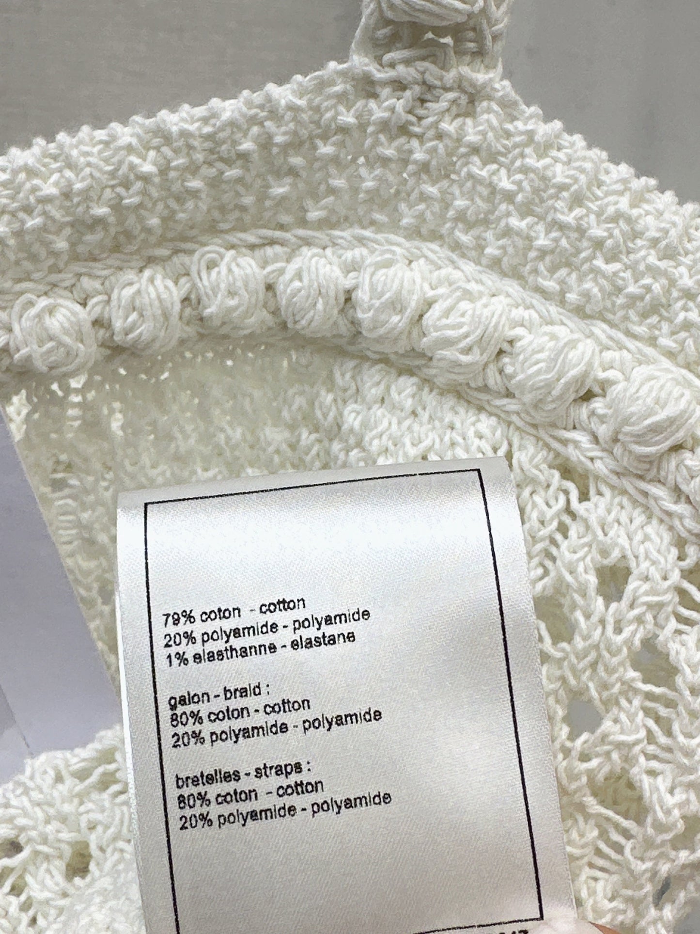 26SS NEW hollow knit slip vest