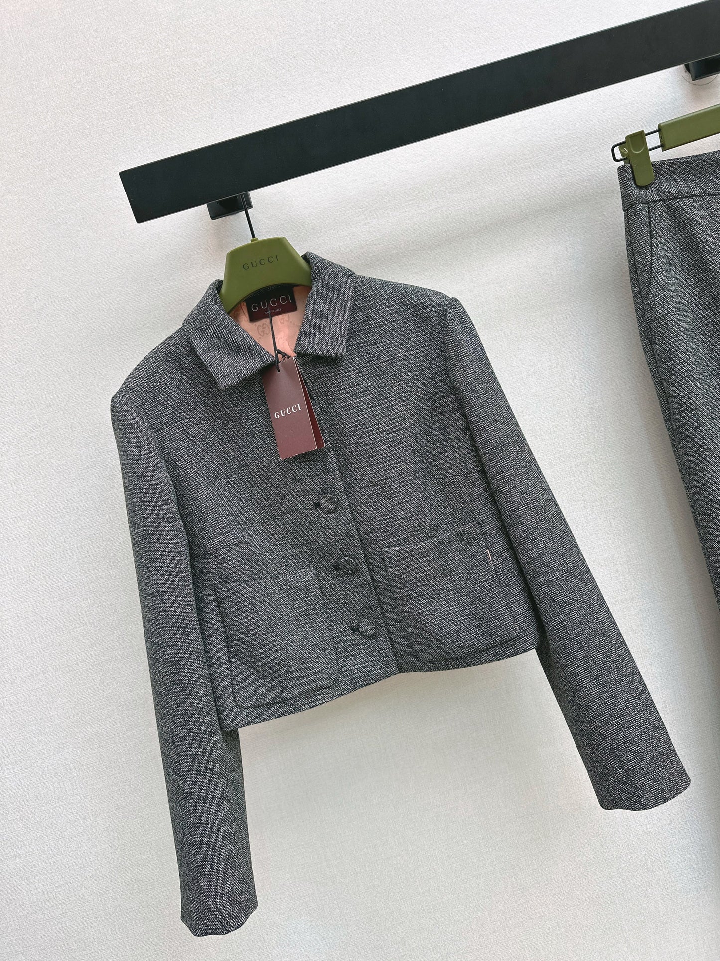 26SS NEUE Jacke mit Umlegekragen