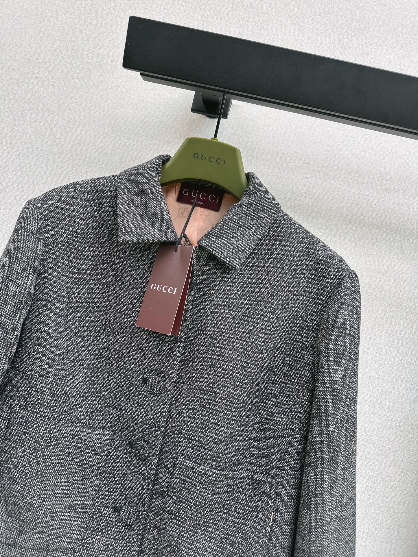 26SS NEUE Jacke mit Umlegekragen