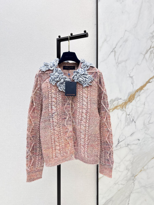 26SS NEW 3d floral cardigan