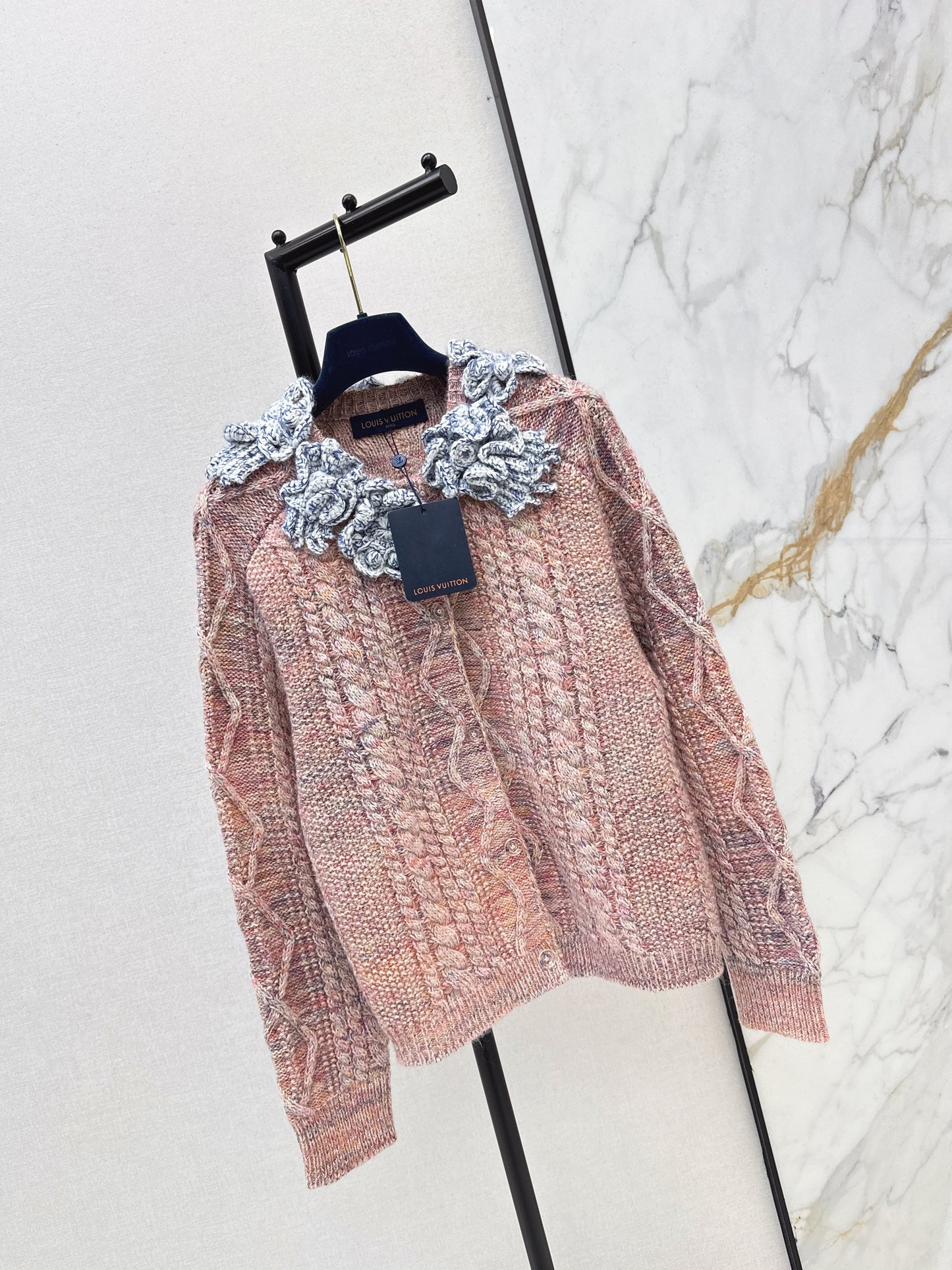 26SS NEW 3d floral cardigan