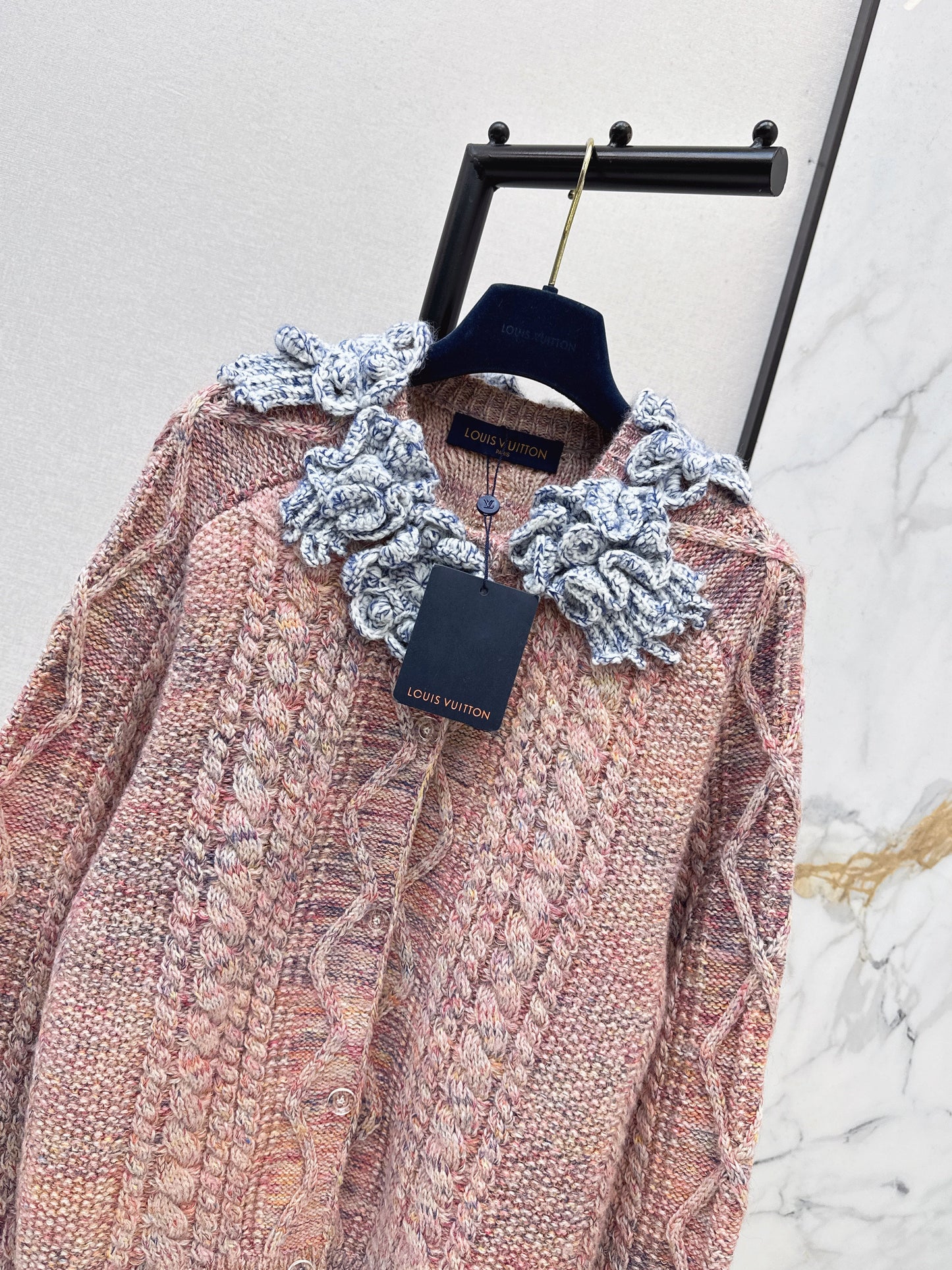 26SS NEW 3d floral cardigan