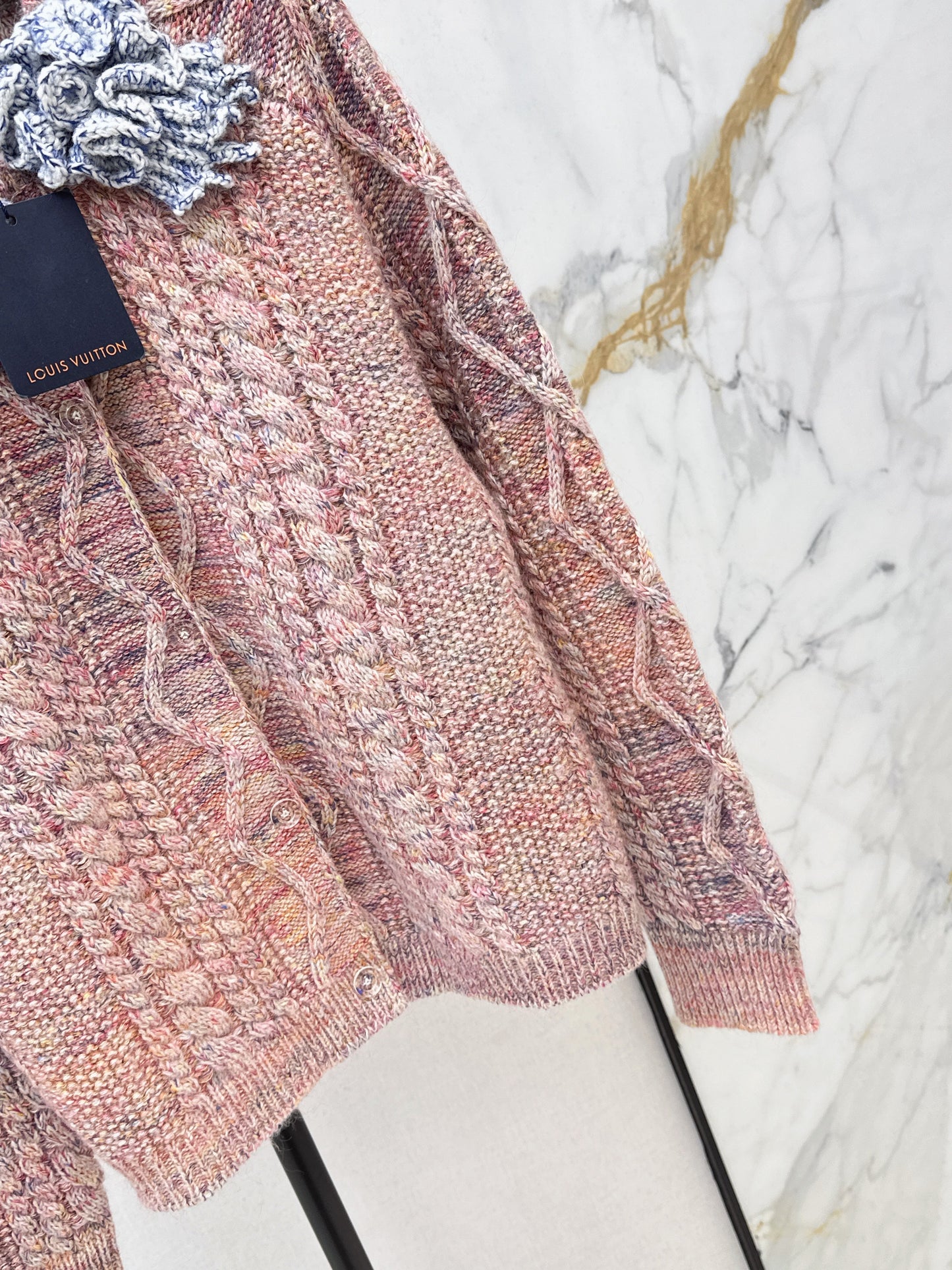26SS NEW 3d floral cardigan