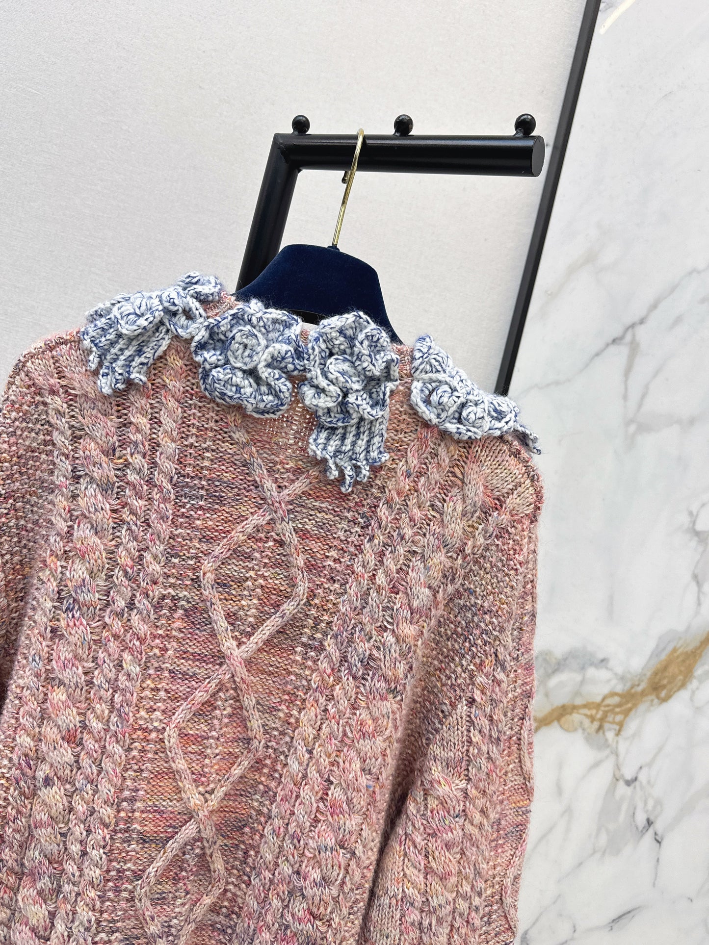 26SS NEW 3d floral cardigan