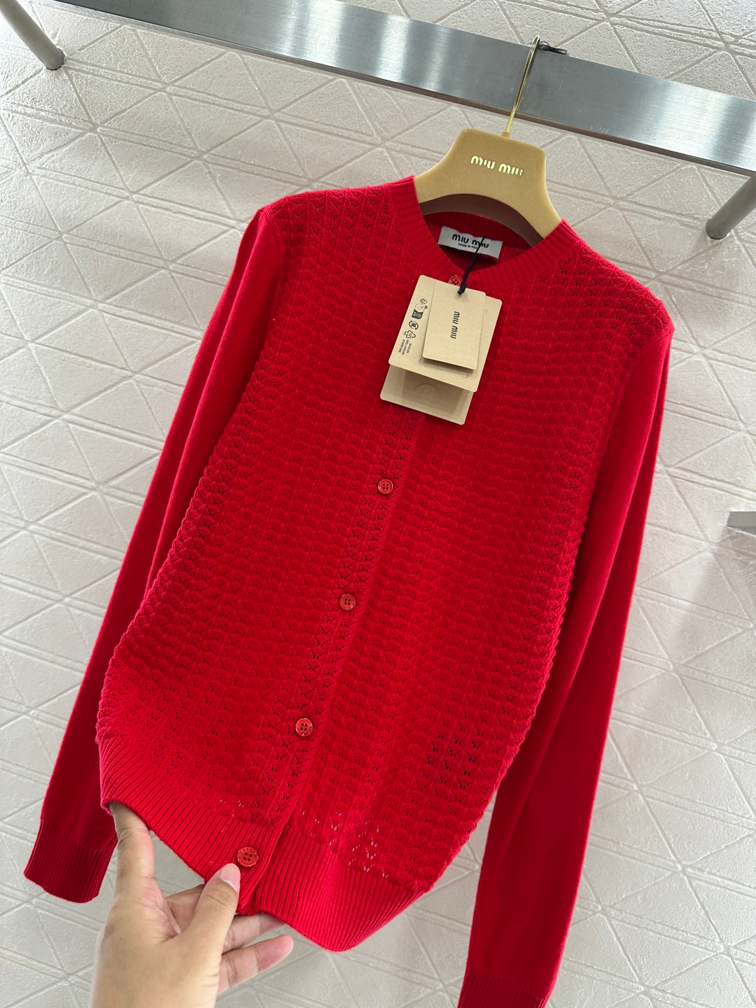 26SS NEW Knitted short-sleeve