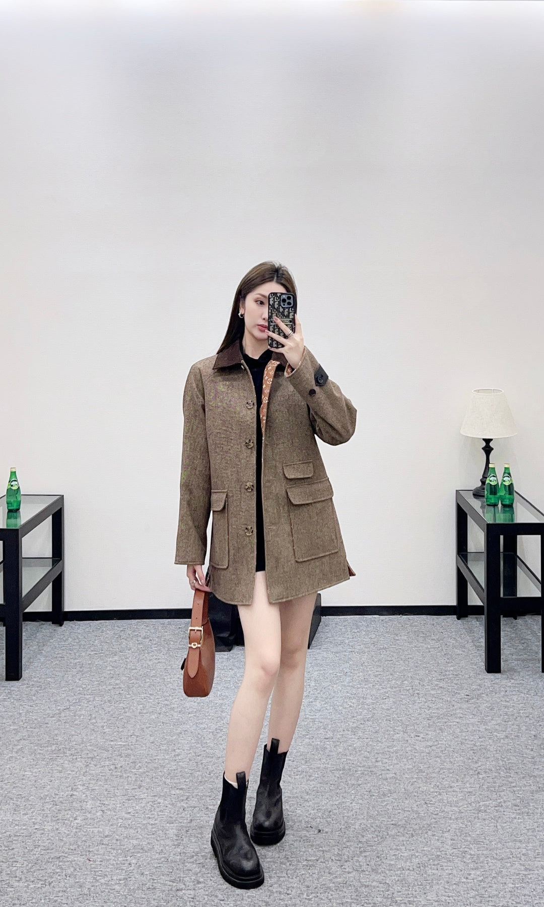 26SS NEW Notched collar coat