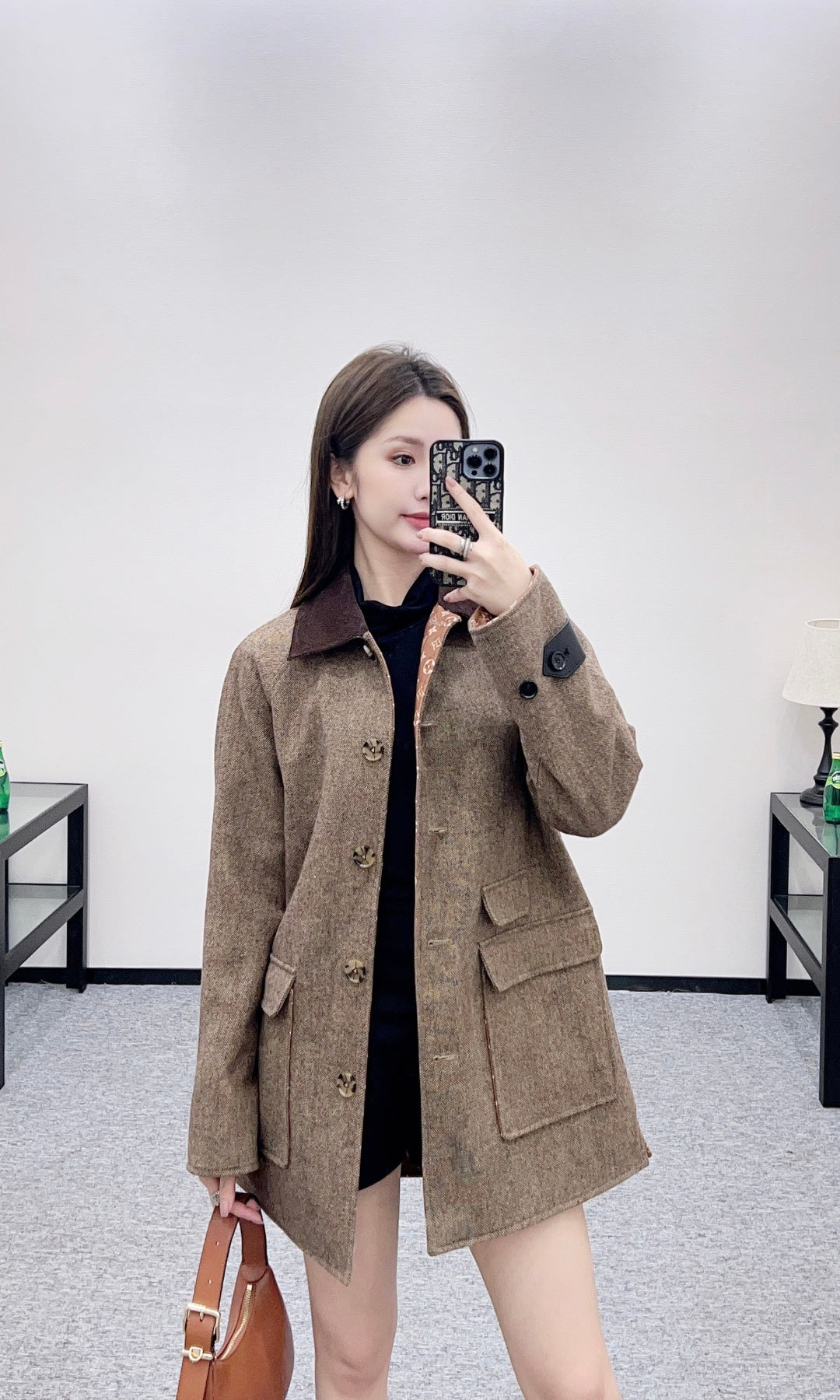 26SS NEW Notched collar coat