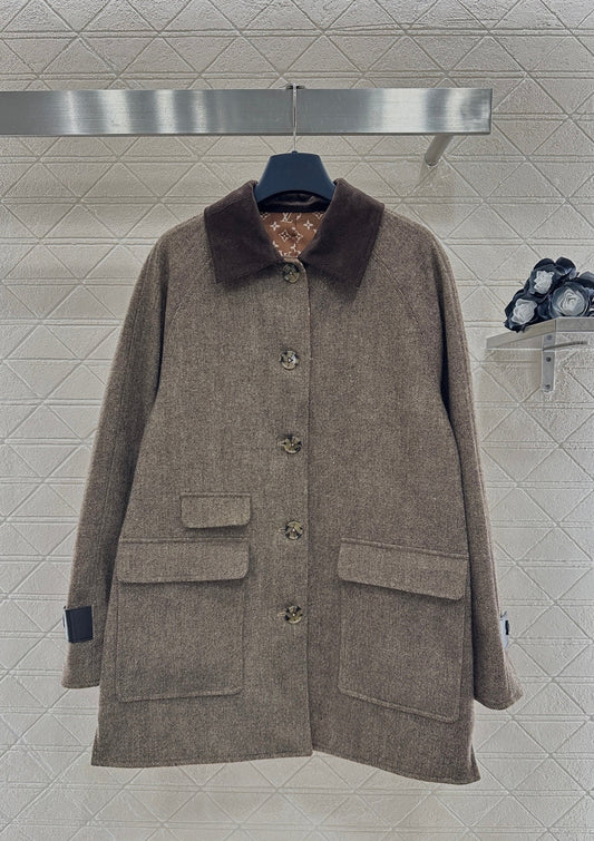 26SS NEW Notched collar coat