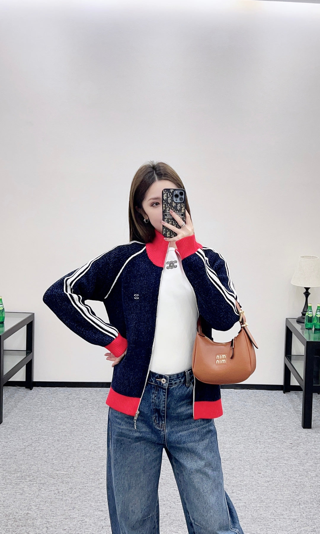 26SS NEUE Strickjacke