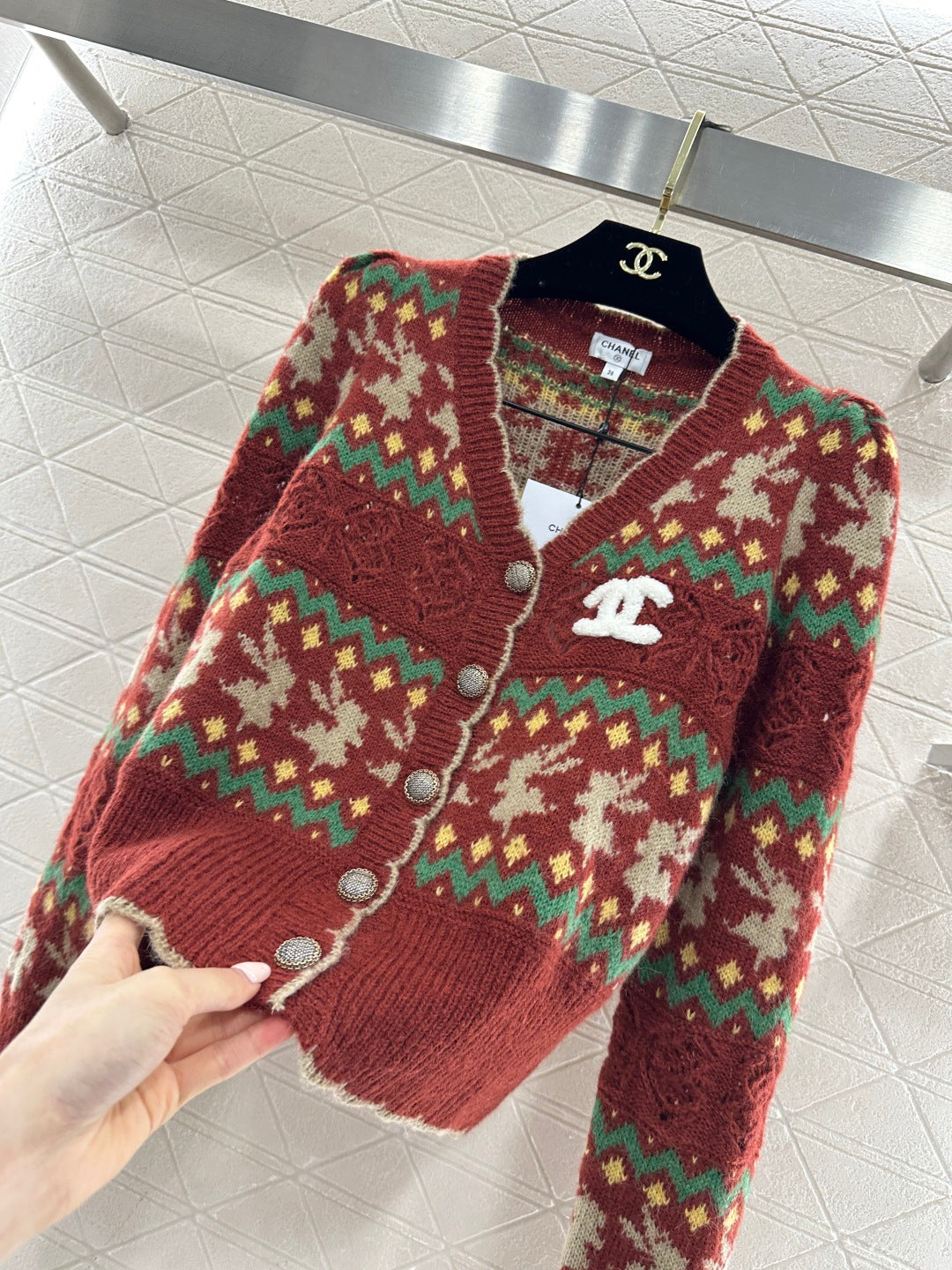 26SS NEW knitted cardigan