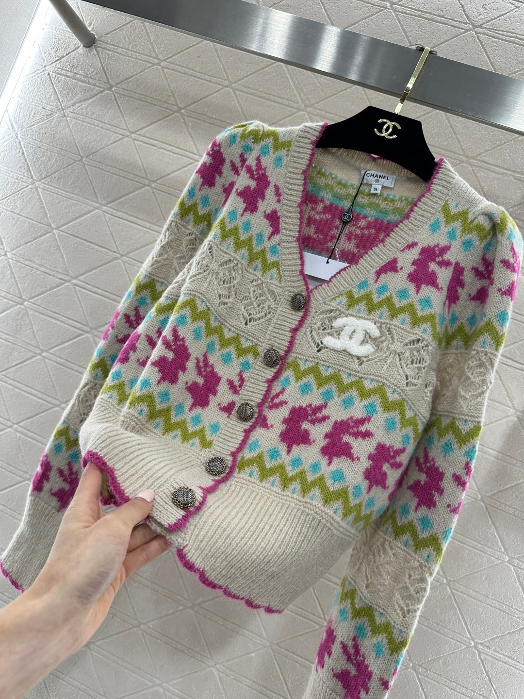 26SS NEW knitted cardigan